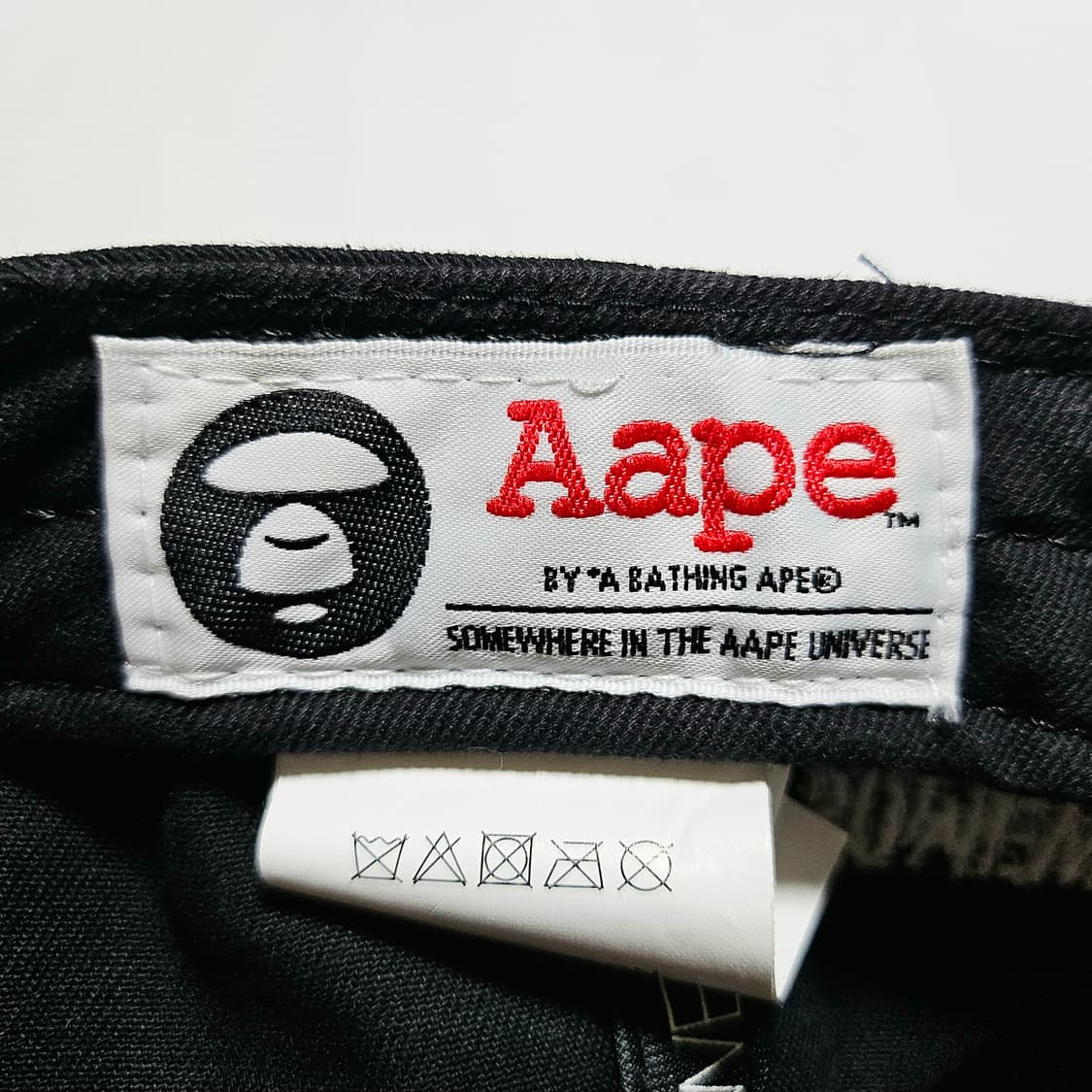 [FREE][AapeX뉴에라] 성조기 헤드 와펜 베이스볼 캡 블랙 상품이미지5