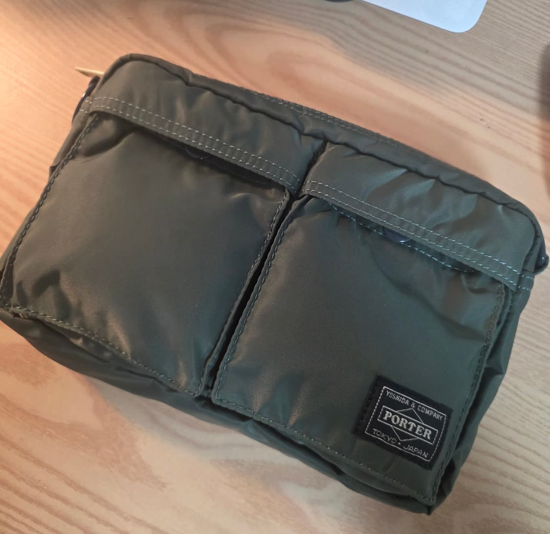 포터 탱커 슬링백 세이지 그린 상품이미지1