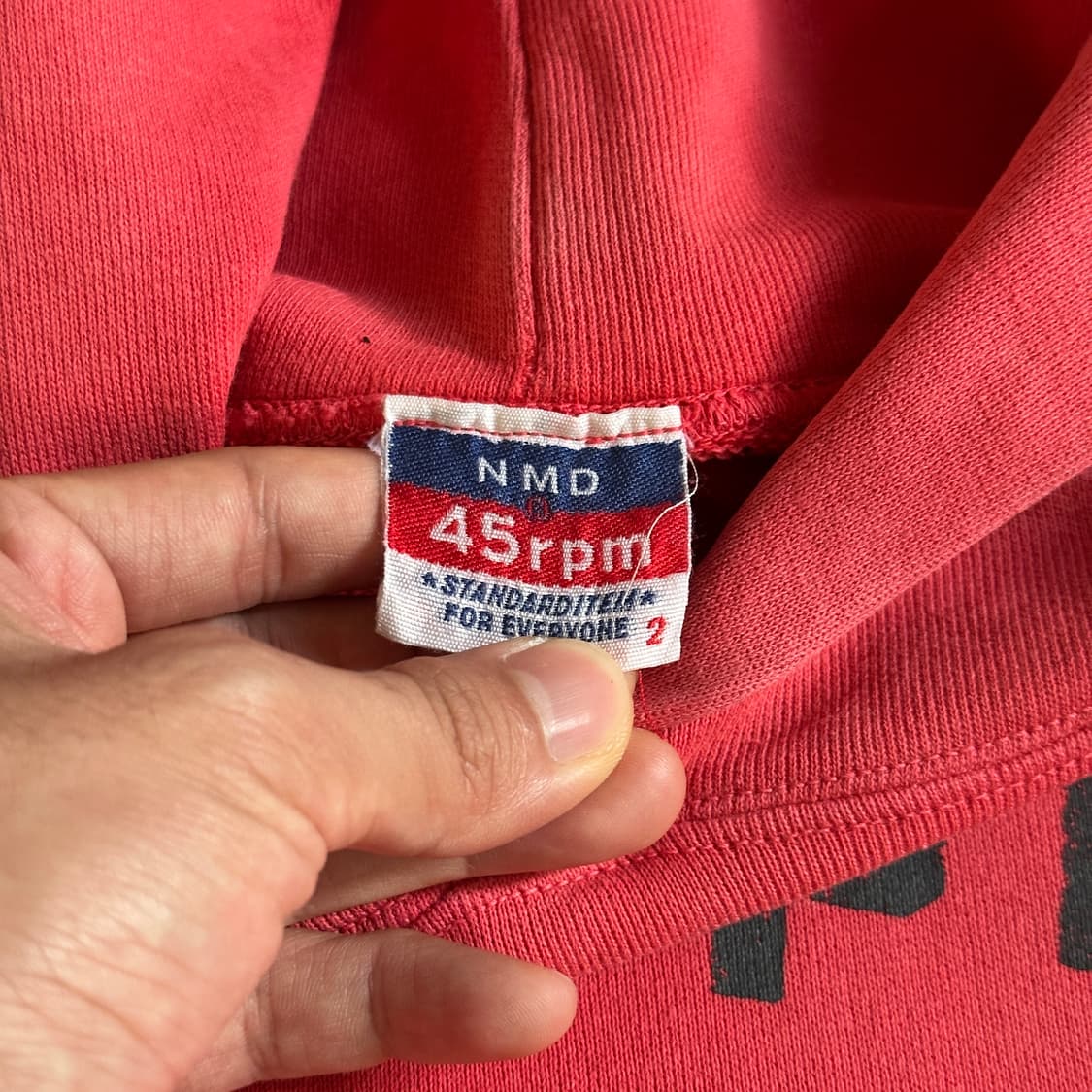 45rpm vintage washing hoodie sweats 상품이미지5
