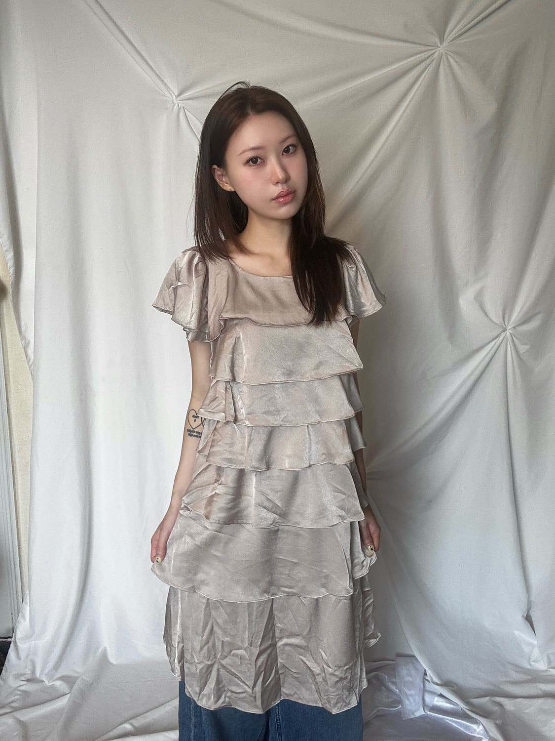 레이어드 원피스 상품이미지1