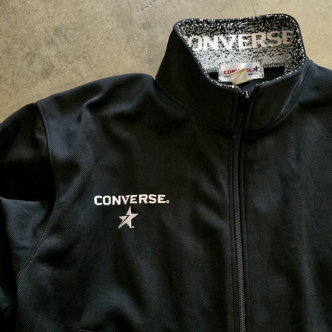 JPN 빈티지 올드스쿨 컨버스 트랙 져지 집업 M~L 상품이미지2