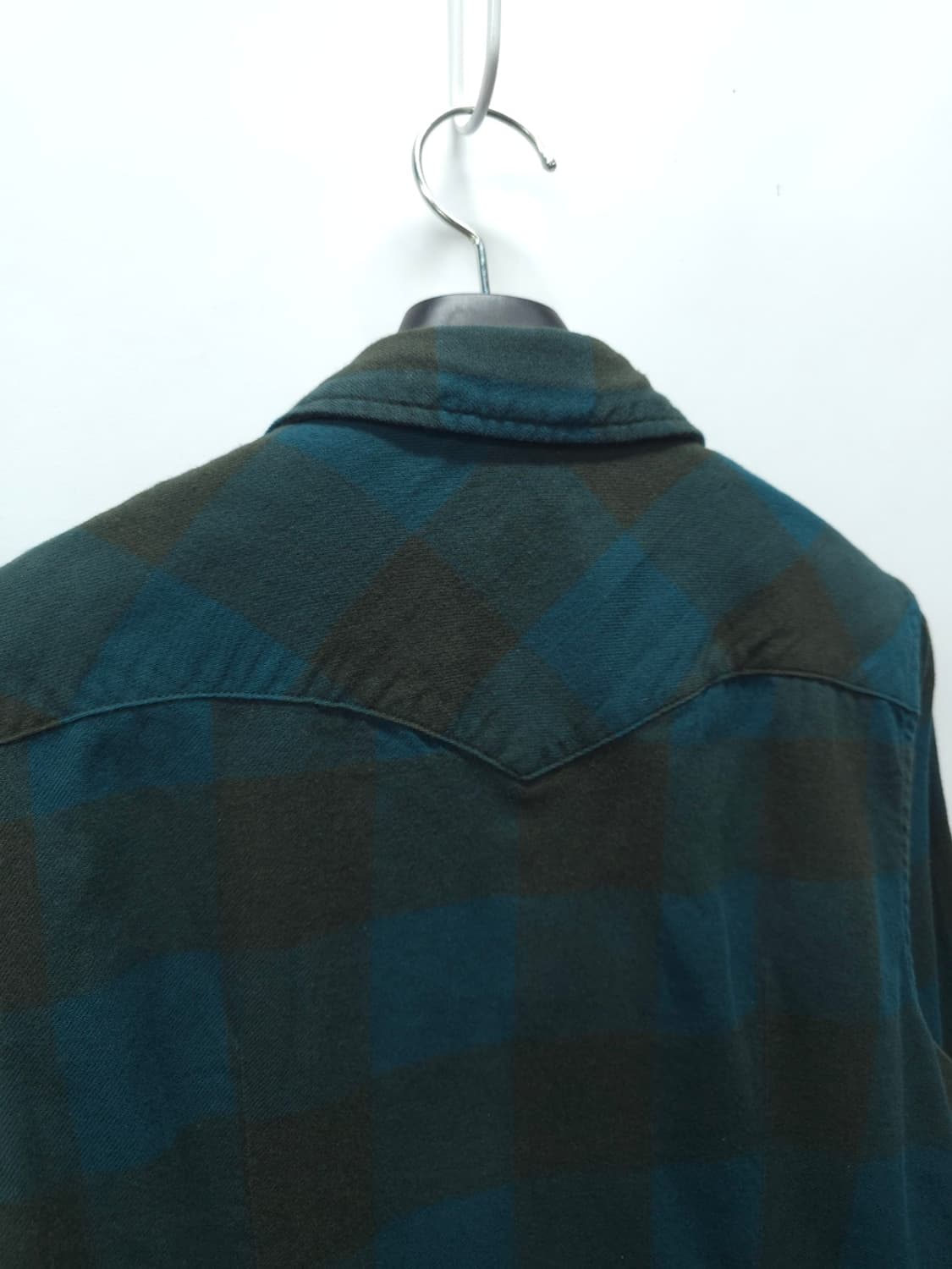 리바이스 그린체크 웨스턴 셔츠 (여성XS) 상품이미지10