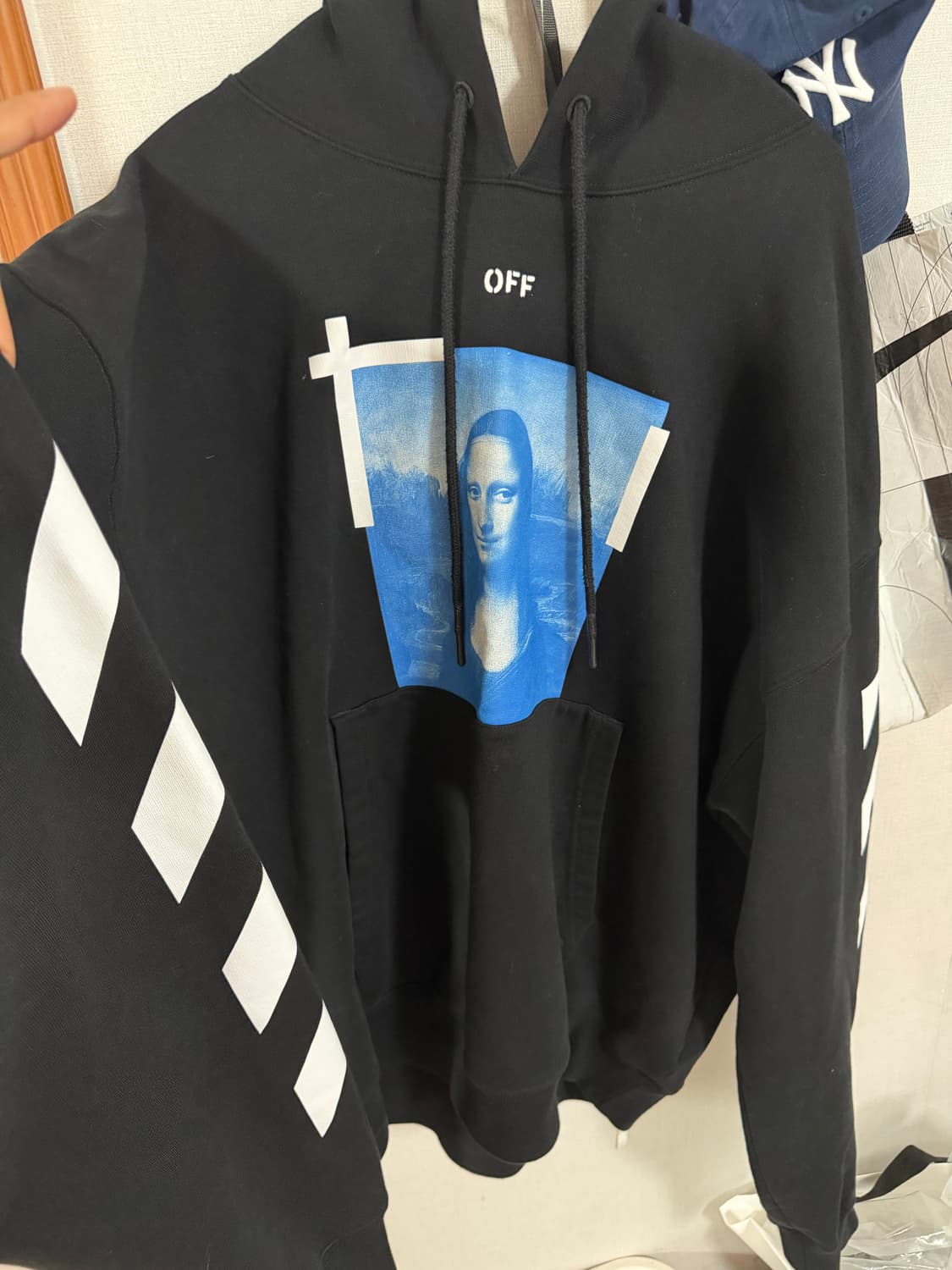 오프화이트 모나리자 후드 XXL 상품이미지2