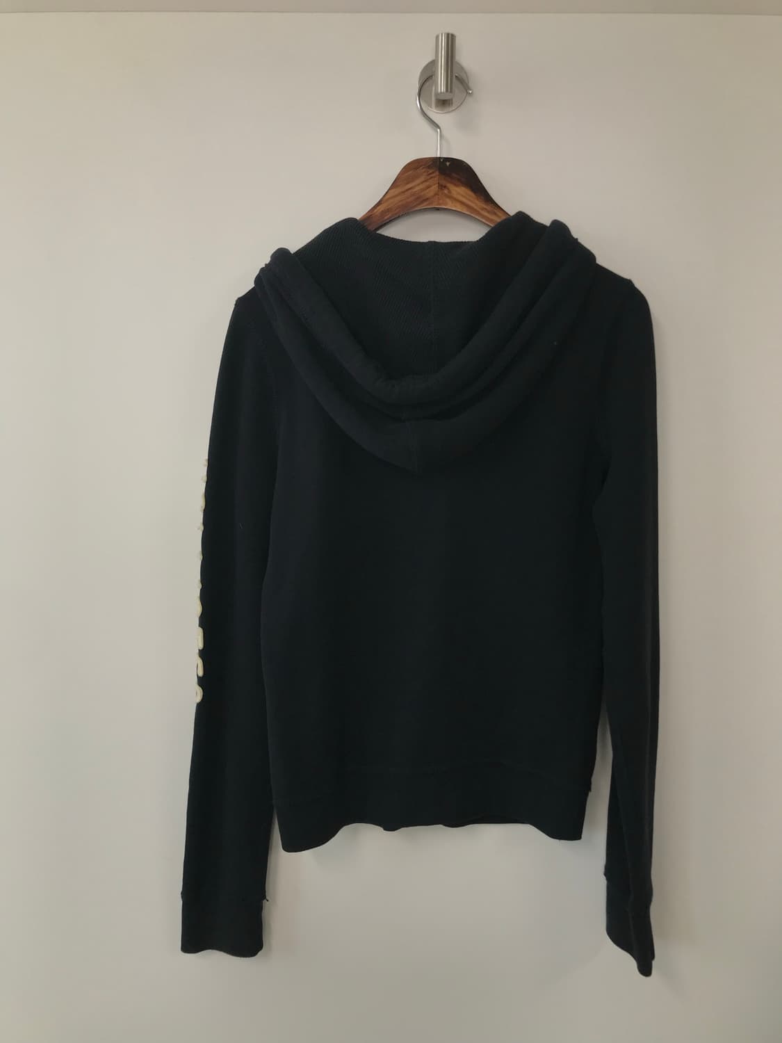 홀리스터 y2k 와투케 네이비 딱붙 후드집업 상품이미지3