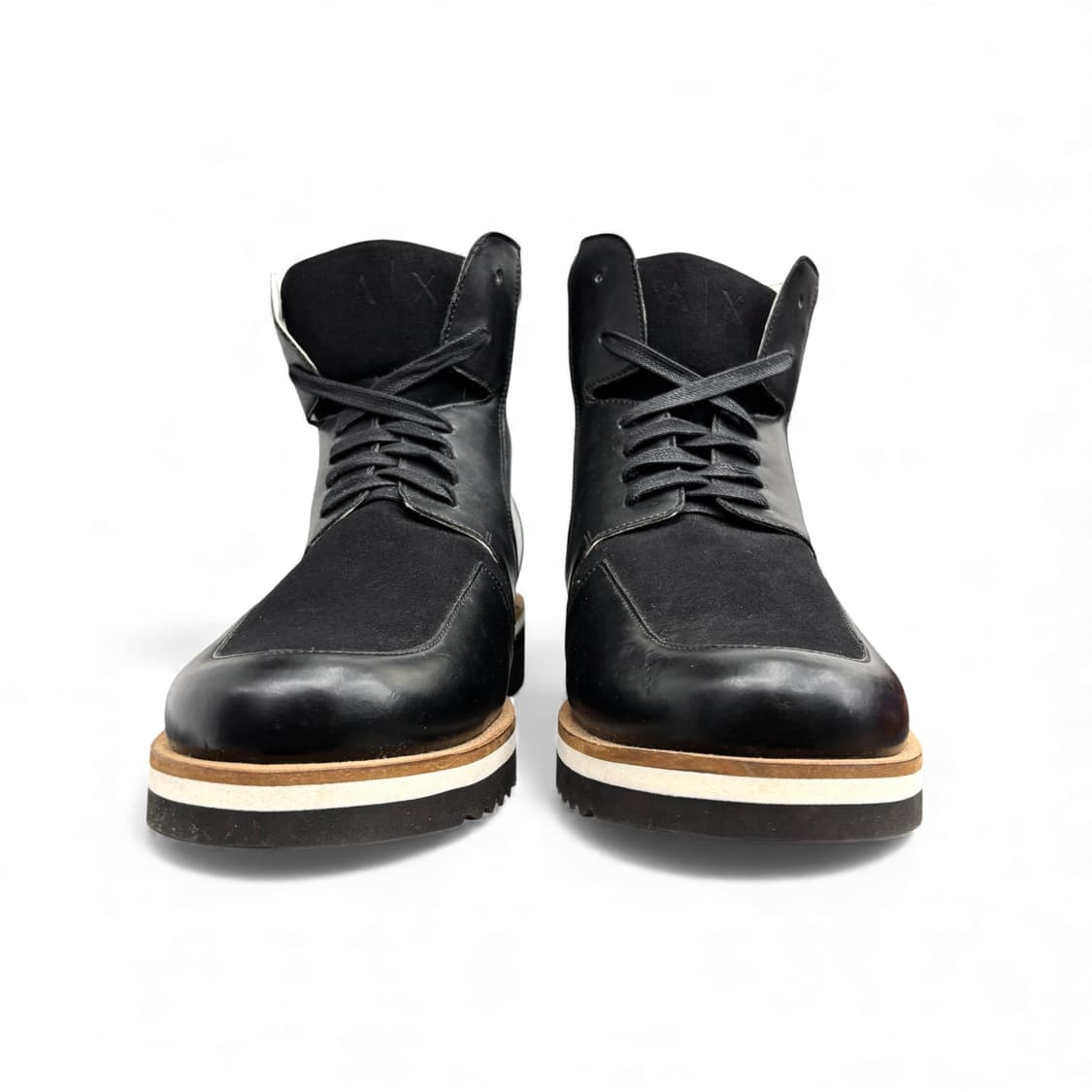 아르마니 익스체인지 레이스 업 밀리터리 부츠 상품이미지2