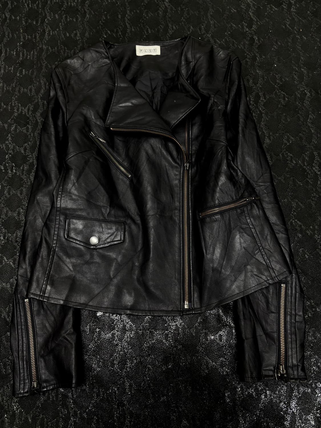 “Vintage” Chic Mood Side Zipper Leather  상품이미지6