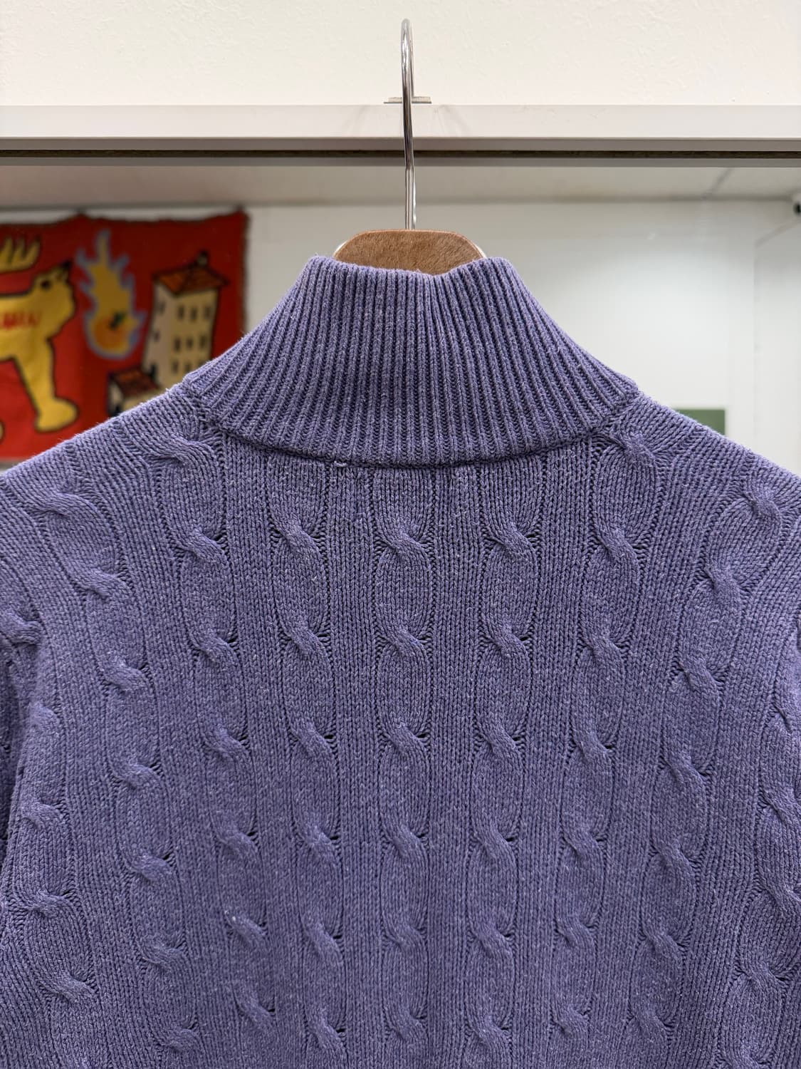 Polo ralph lauren 폴로 랄프로렌 하프넥 버튼 쿼터 니트 상품이미지7