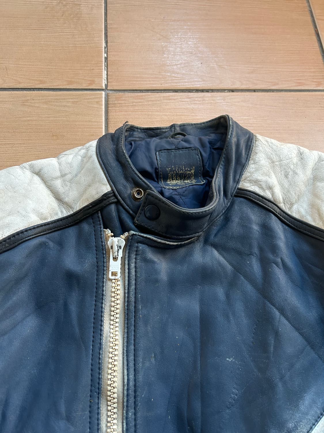 80,90‘s Euro motorcycle racing jacket 상품이미지2