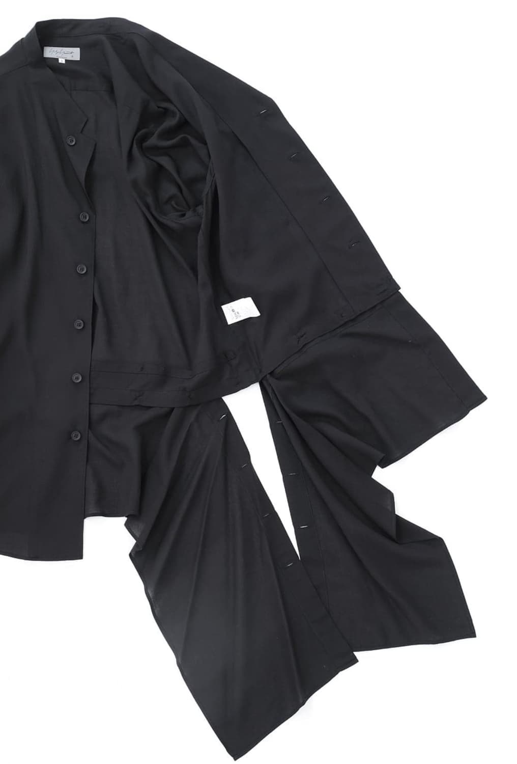 요지야마모토 뿌르옴므 ss21 프릴 블라우스 상품이미지6