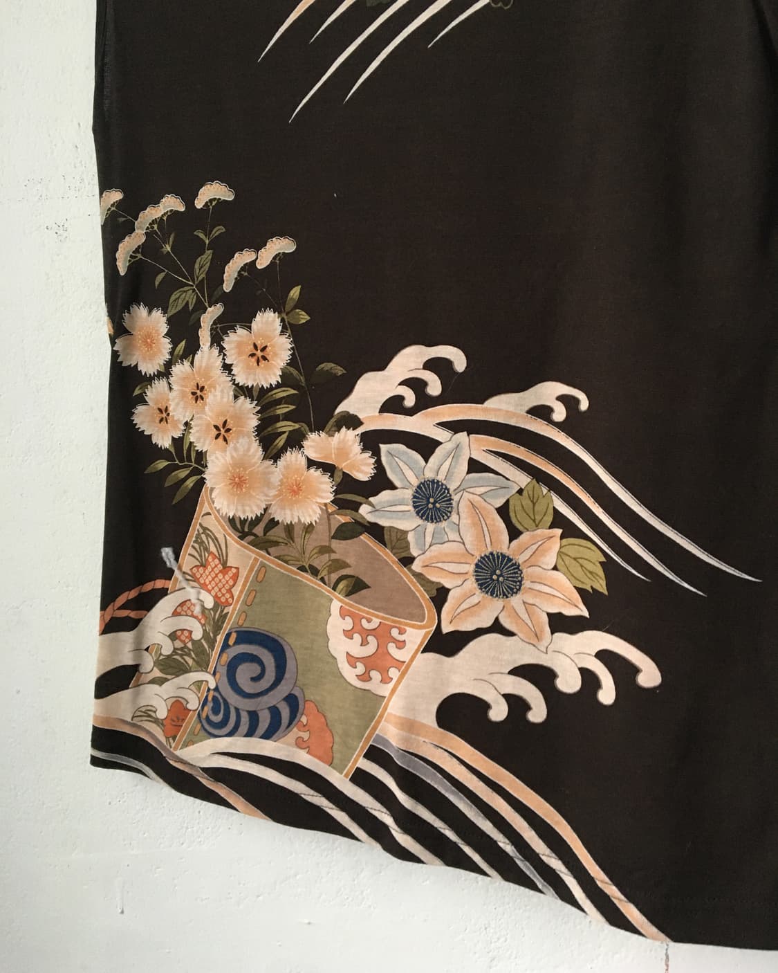 Oriental printing high neck sleeveless 상품이미지4