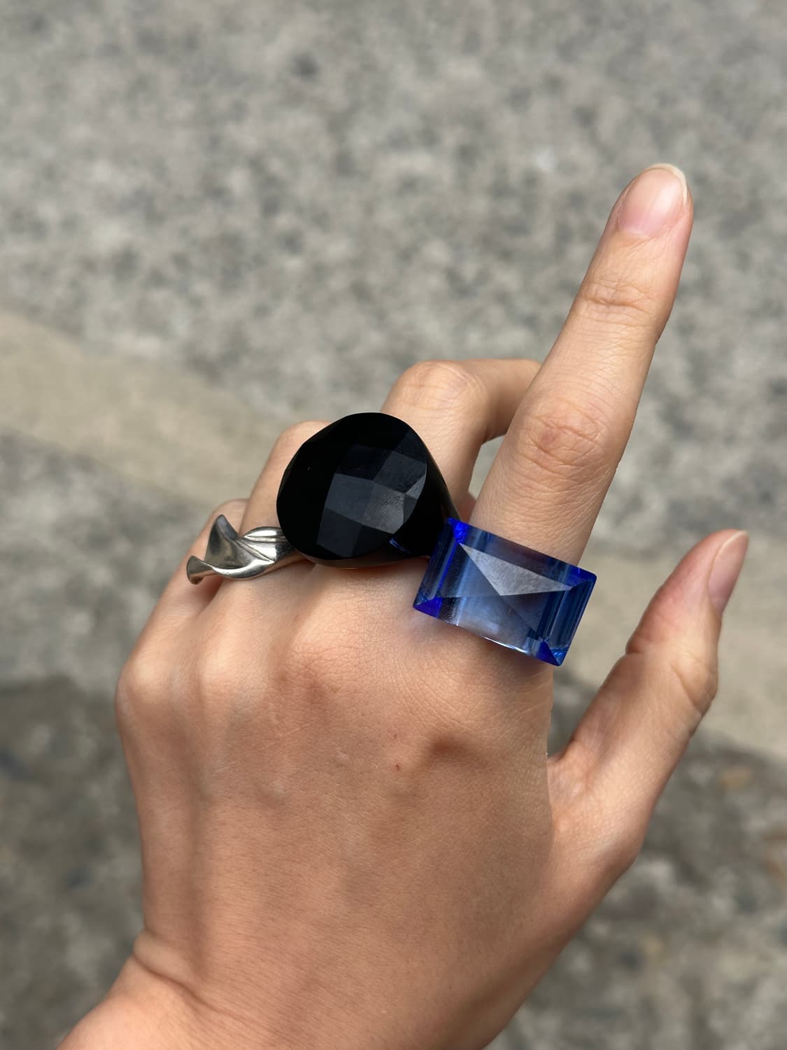 Vintage Glass Ring🧿 상품이미지2