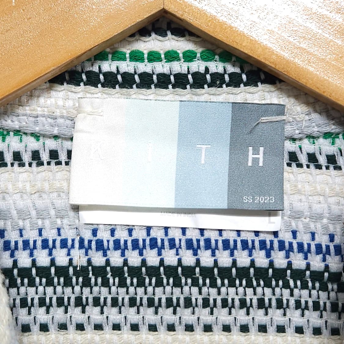 105)KITH 키스 23s/s 스트라이프 우븐 코치 자켓 봄가을 상품이미지8