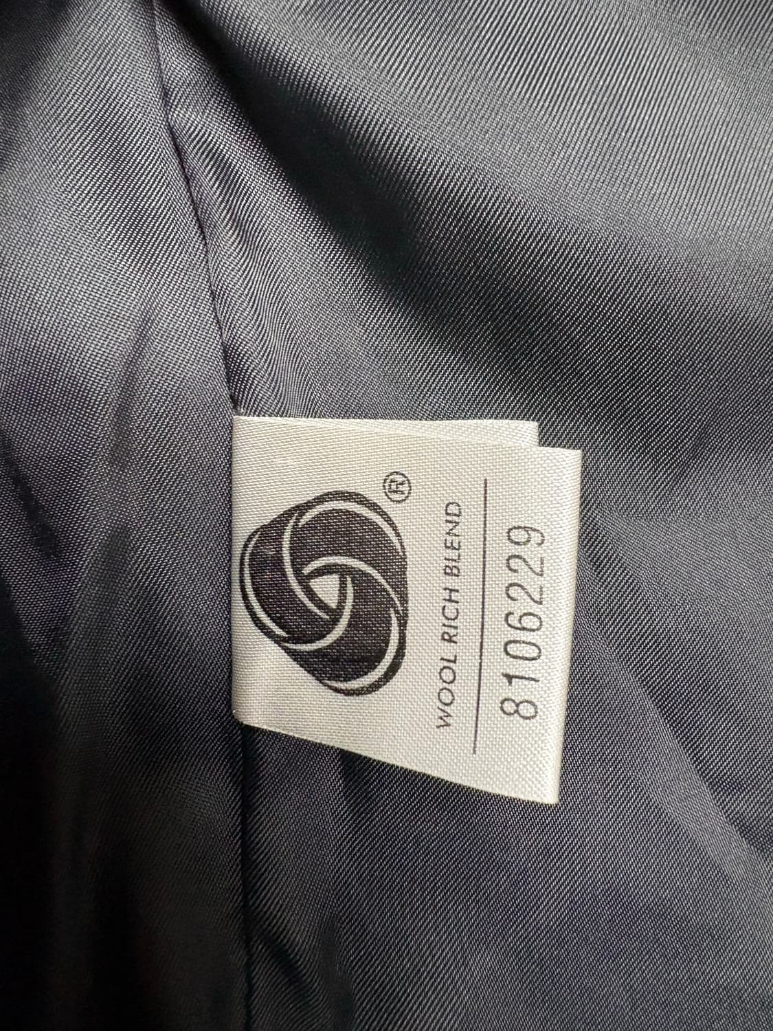 일본빈티지 울 그레이 코트 상품이미지3