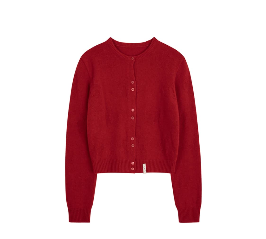 싱킹디퍼 이모지 자가드 U넥 상품이미지2