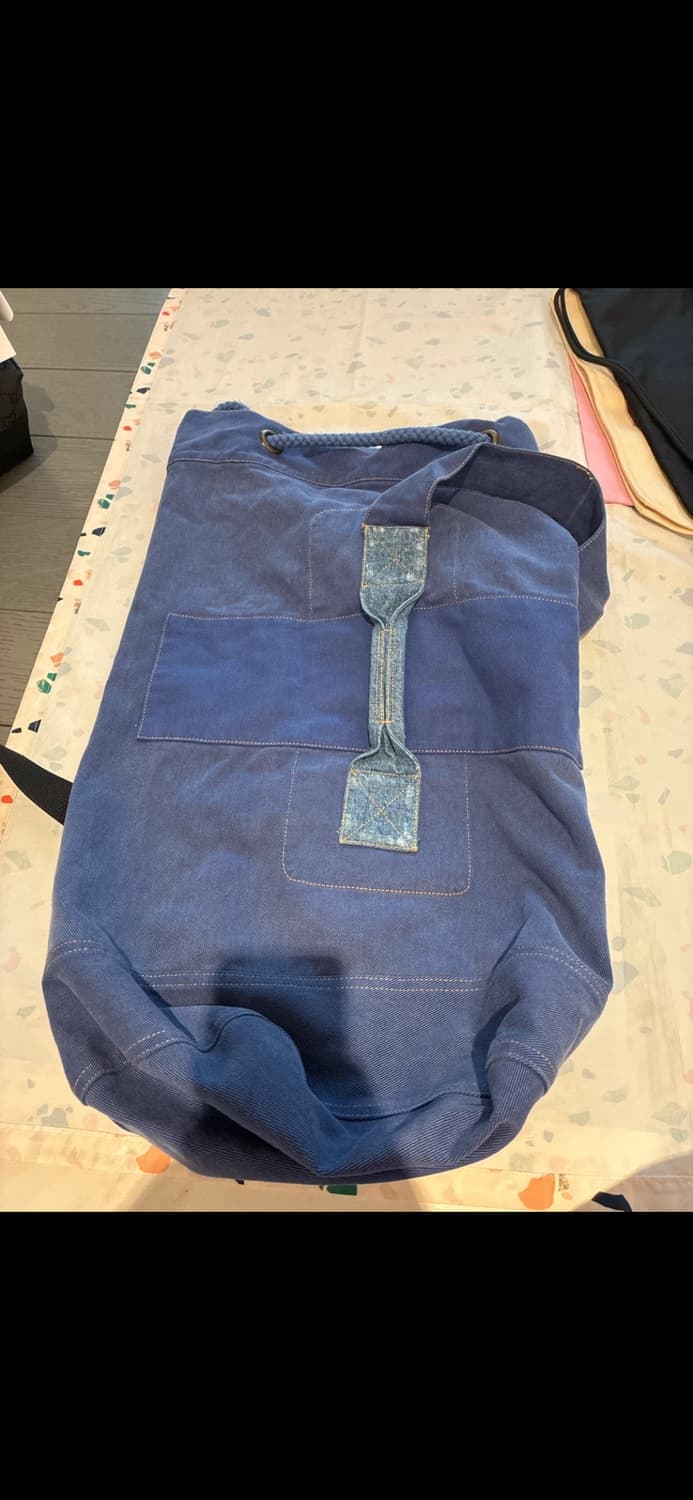 ERL 데님 밀리터리 백 상품이미지2