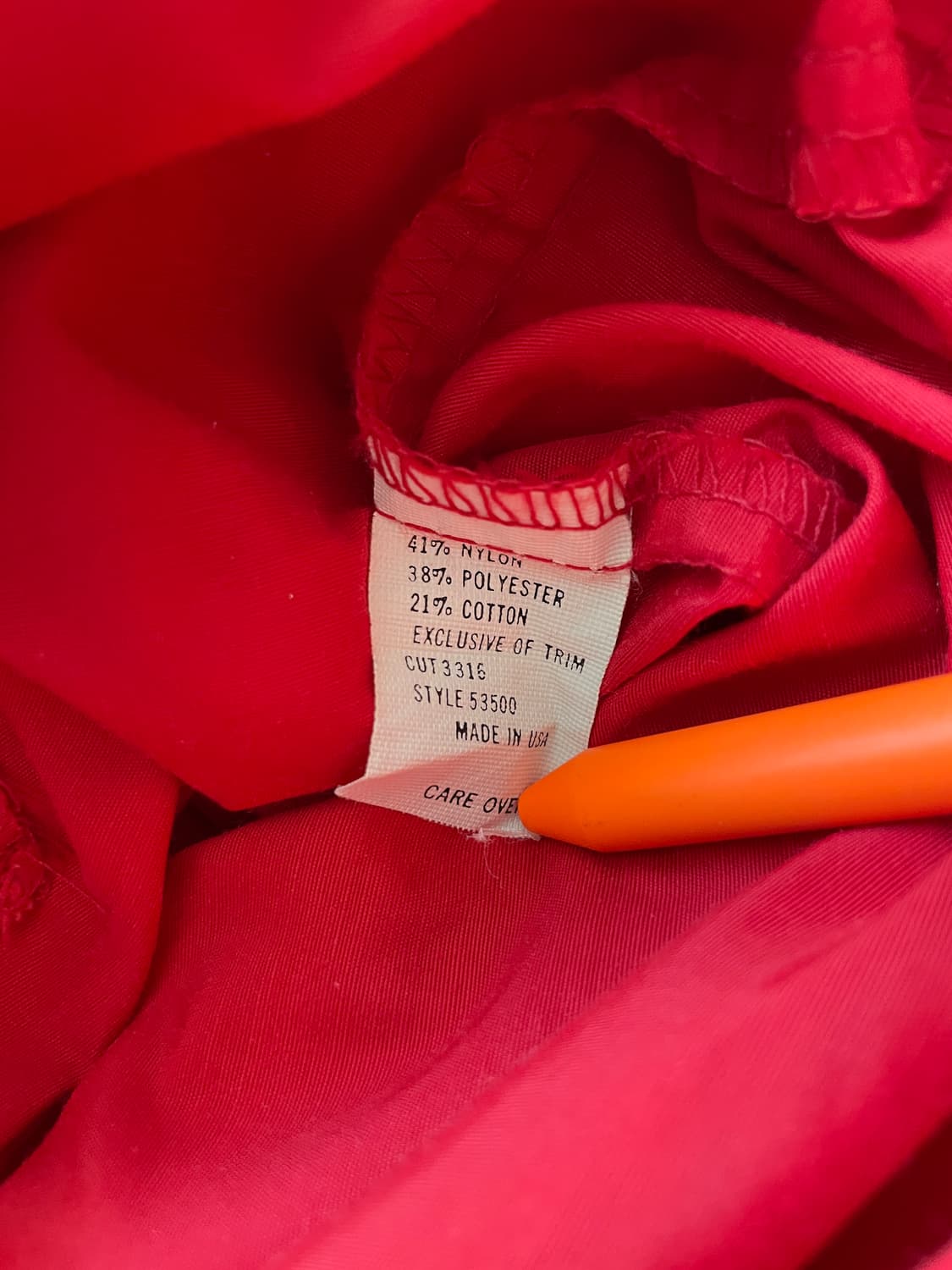 80s 파타고니아 아노락 레드 상품이미지8