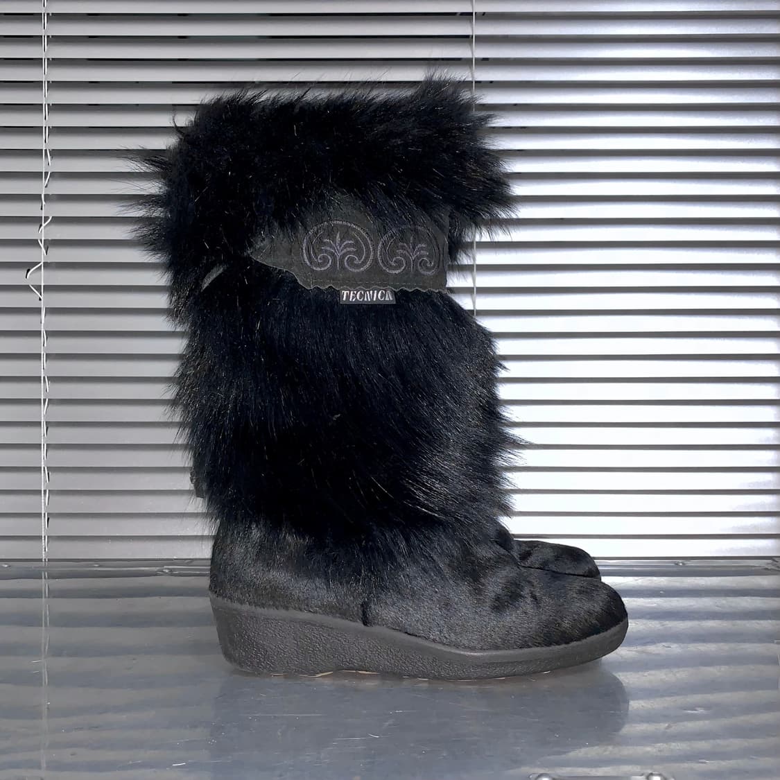 00s 리얼 퍼 테크니카 털 부츠 상품이미지7