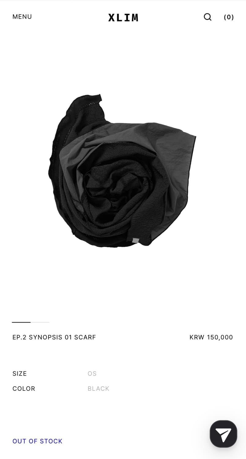 xlim ep.2 시놉시스 01 scarf 판매합니다 상품이미지1