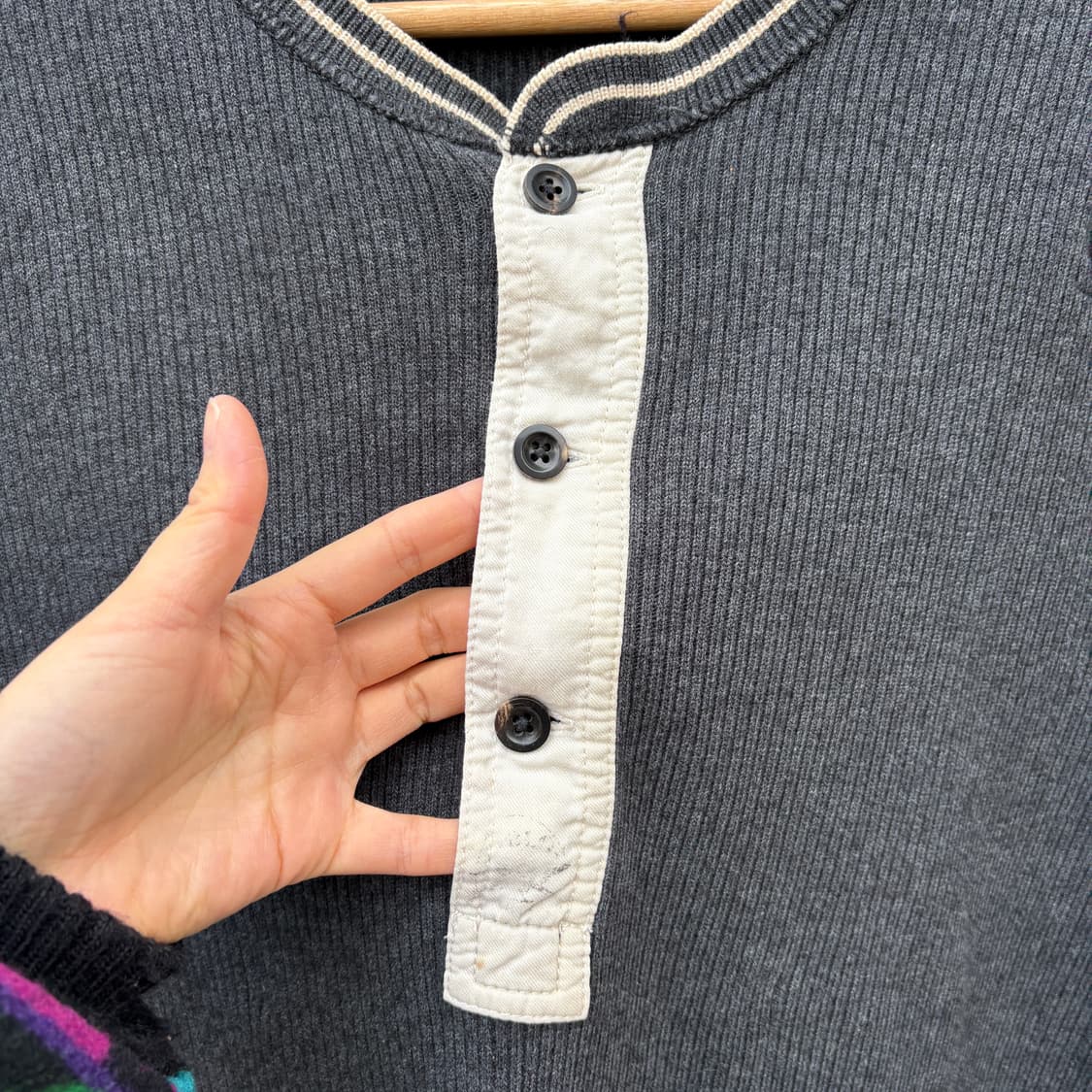 Polo 폴로 헨리넥 롱슬리브 티셔츠 상품이미지4