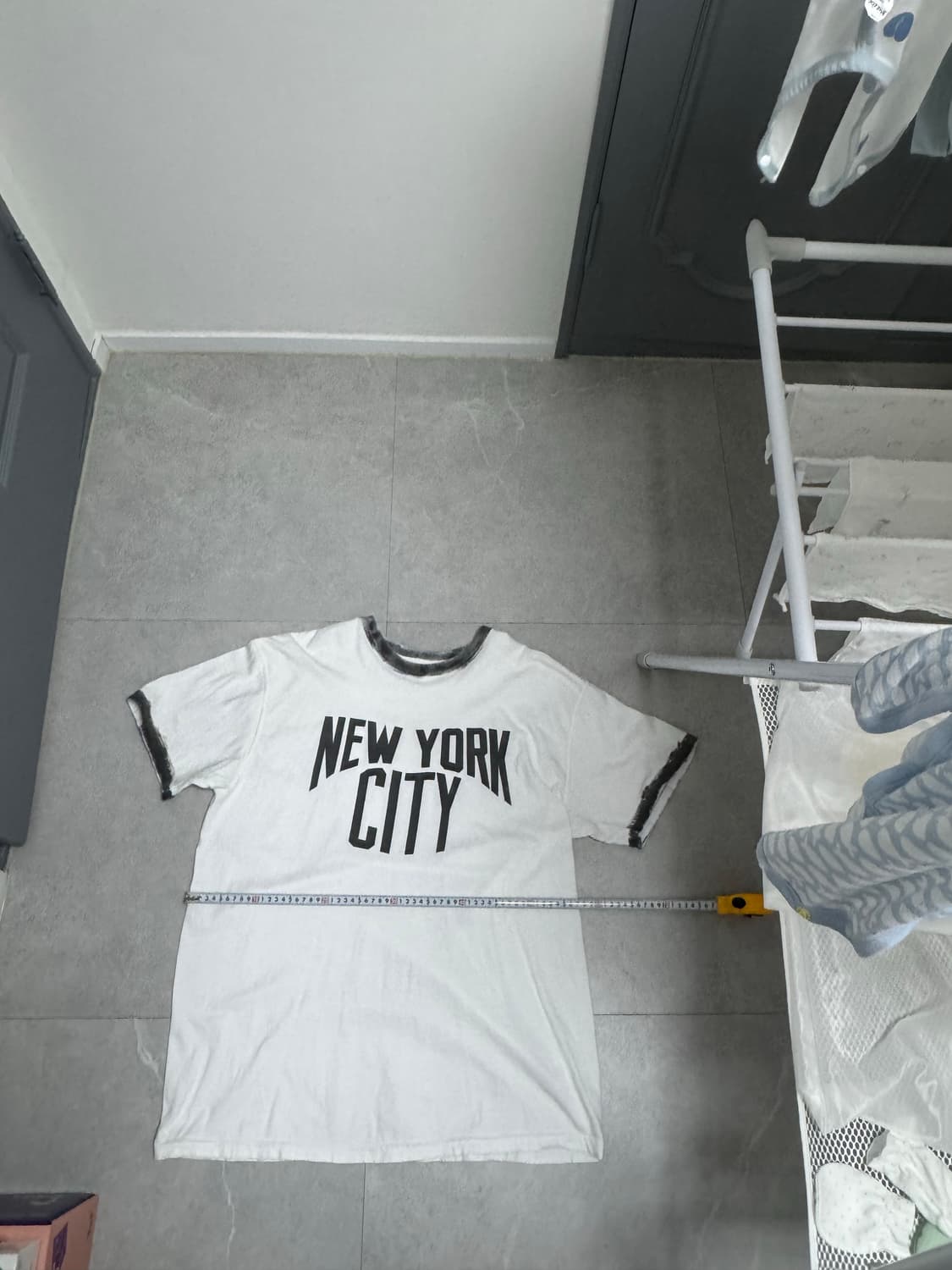 바우와우 bowwow 가먼트다이 링거티xl 메이드원 도넛리벤지 블랙아웃 상품이미지8