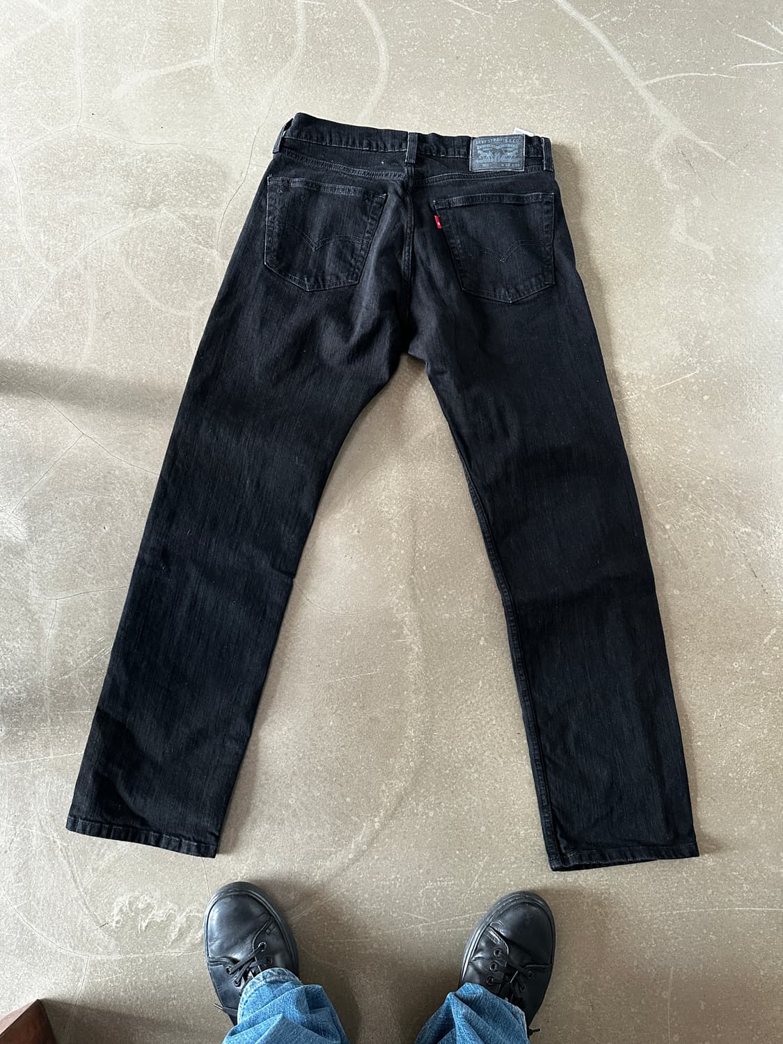 Levis 리바이스 505 블랙 데님 팬츠 w32 상품이미지1
