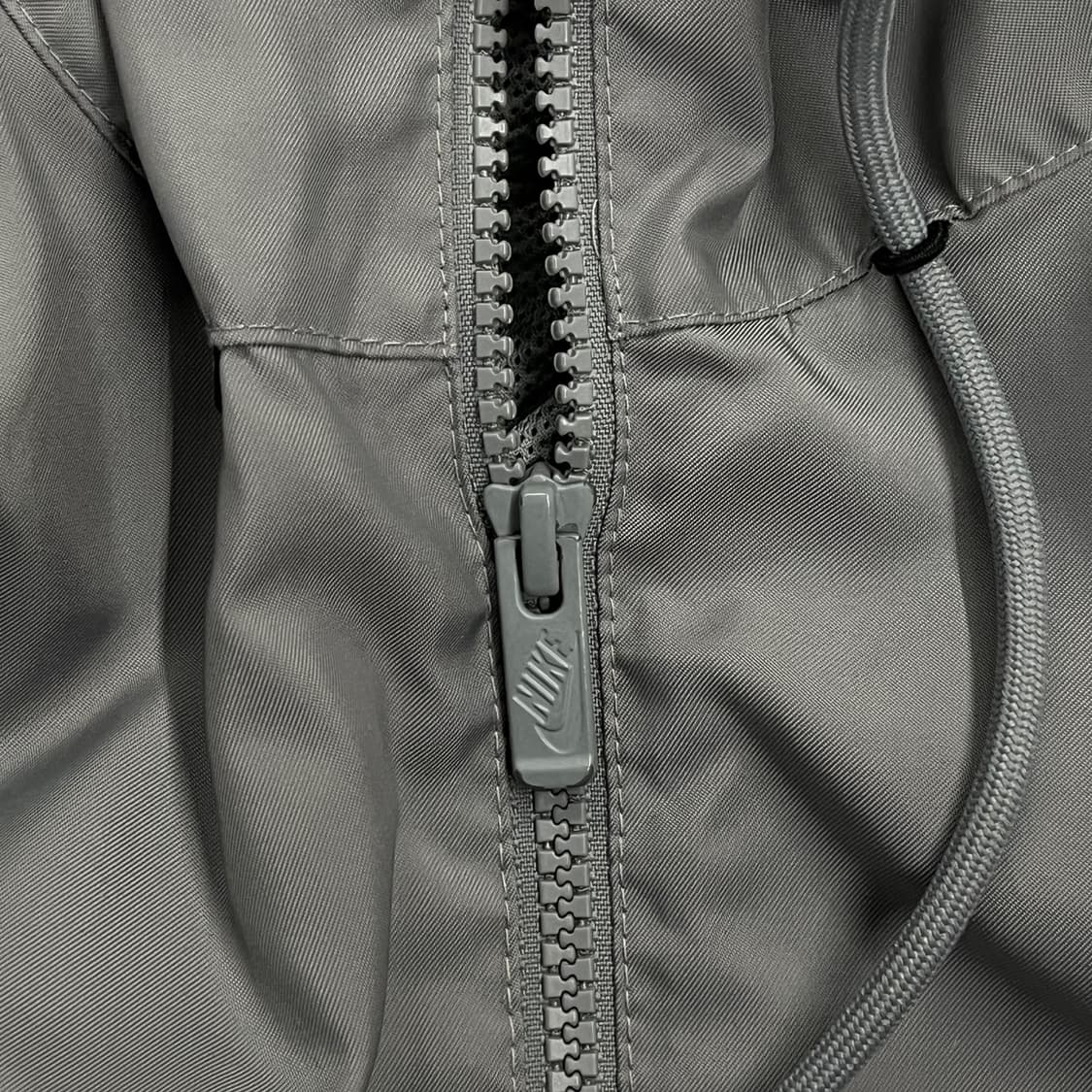 [정품/XL] 나이키 바람막이 회색 후드 집업 b14 상품이미지7