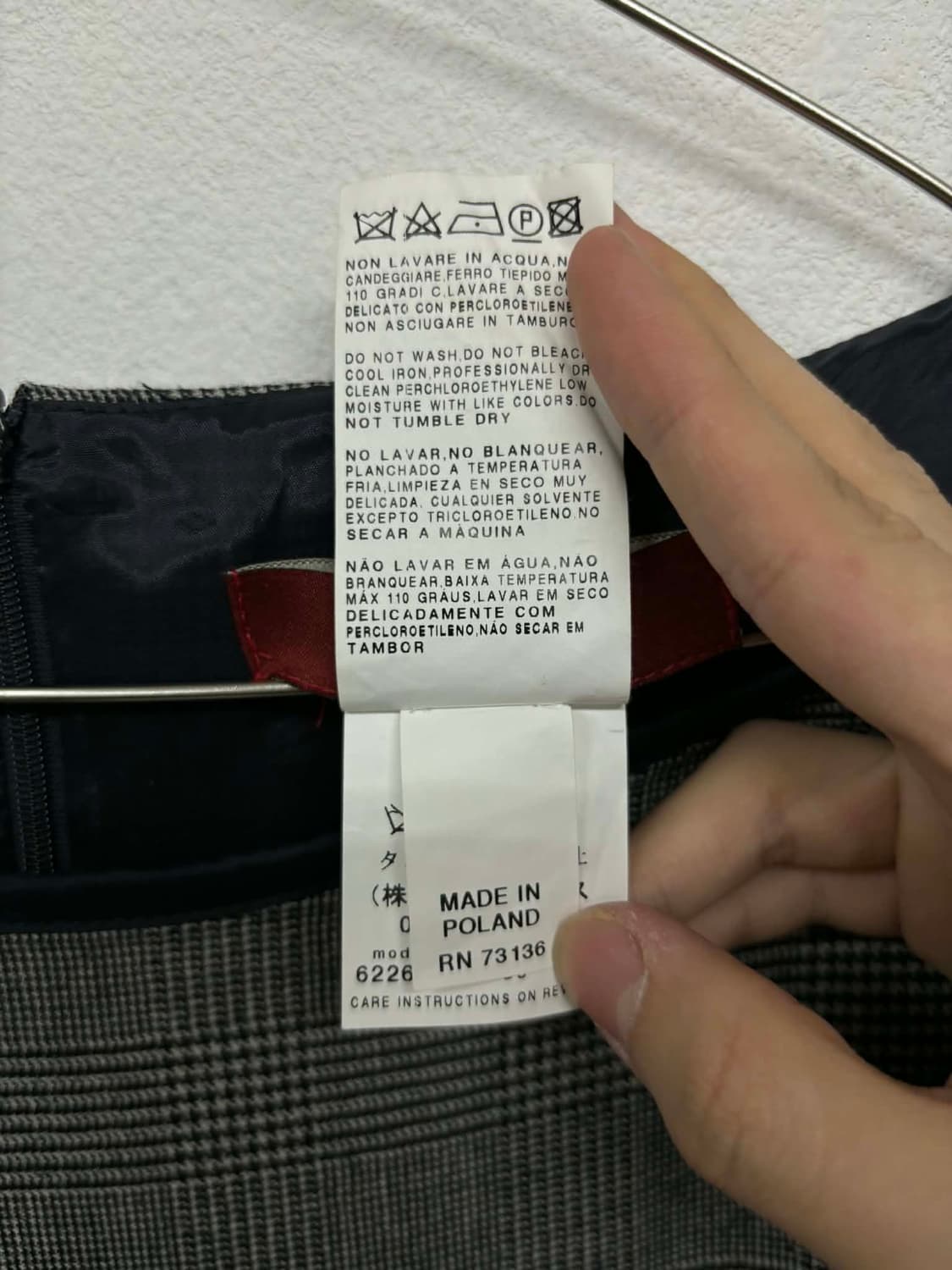 [40] 막스마라 스튜디오 플래드 프린트 반소매 시스 드레스 상품이미지6