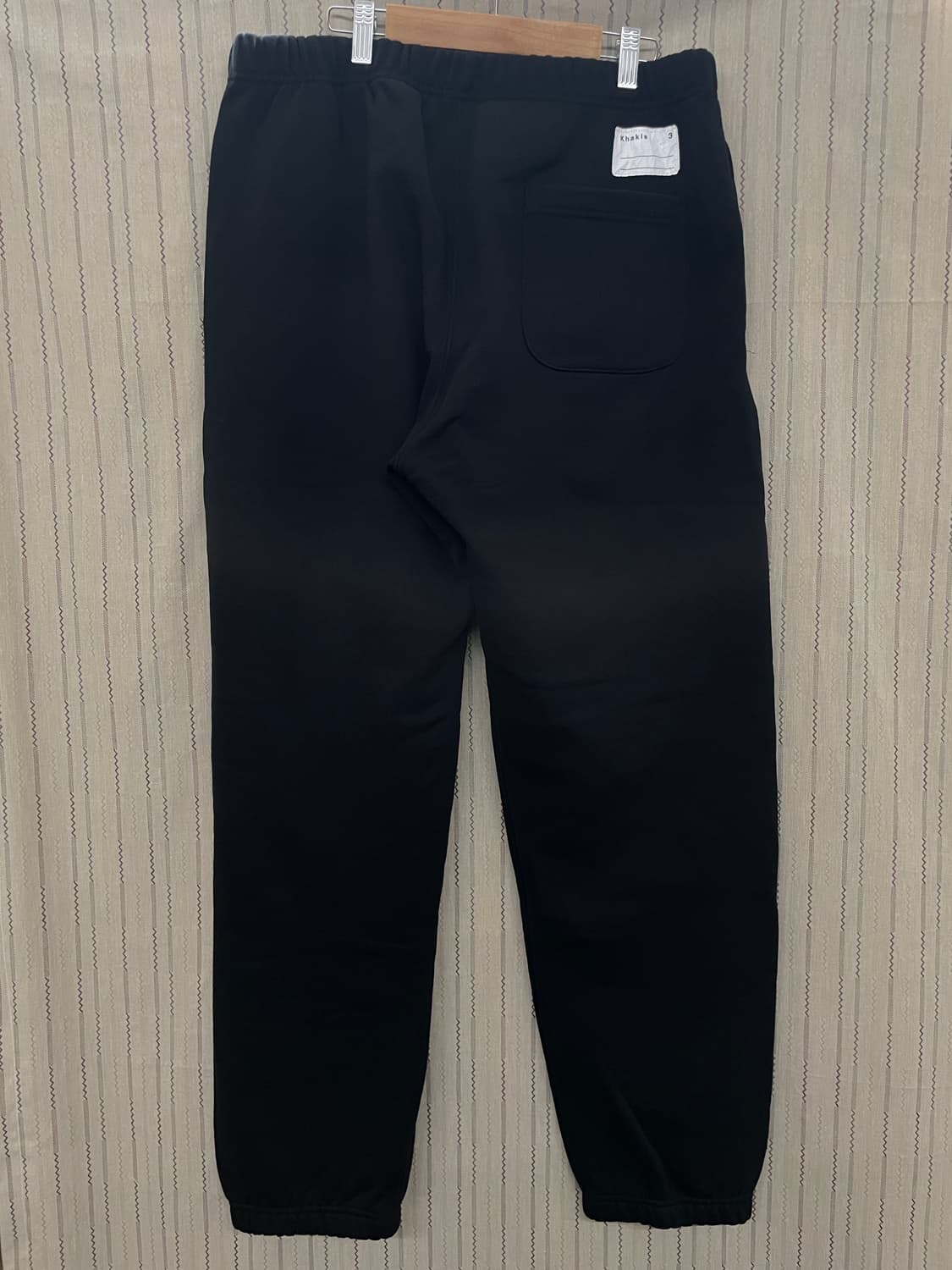 [L] 카키스 블랙 스웻팬츠  상품이미지2