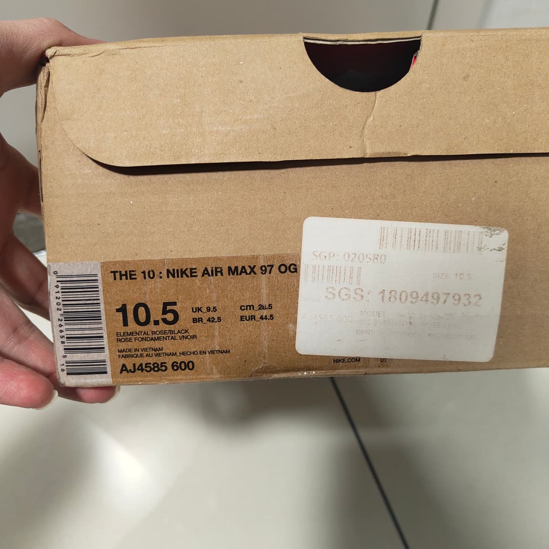 나이키 오프화이트 에어맥스 97 세레나윌리엄스 상품이미지6