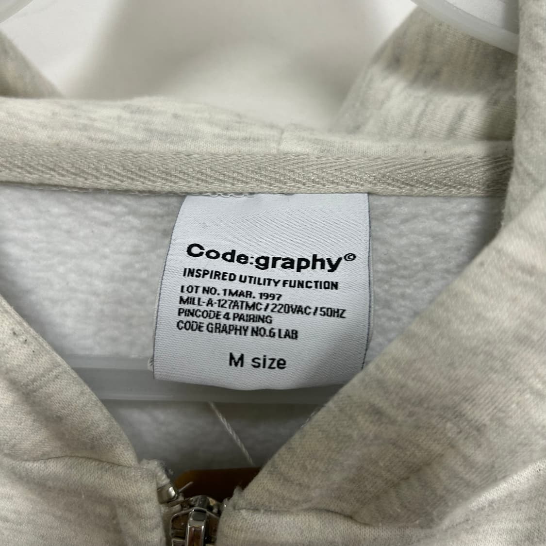 코드그라피 후드집업[1580] 상품이미지6