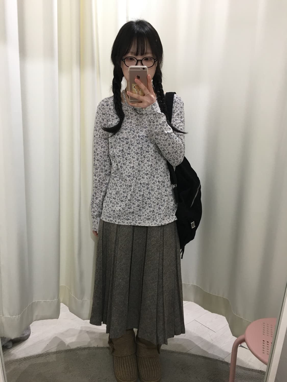 모리걸 잔꽃 롱슬리브 상품이미지3