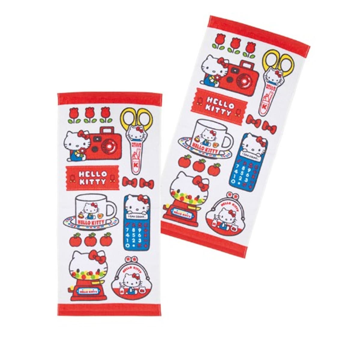 Hello kitty 헬로키티 수건 2장 새상품 34x75cm 상품이미지1
