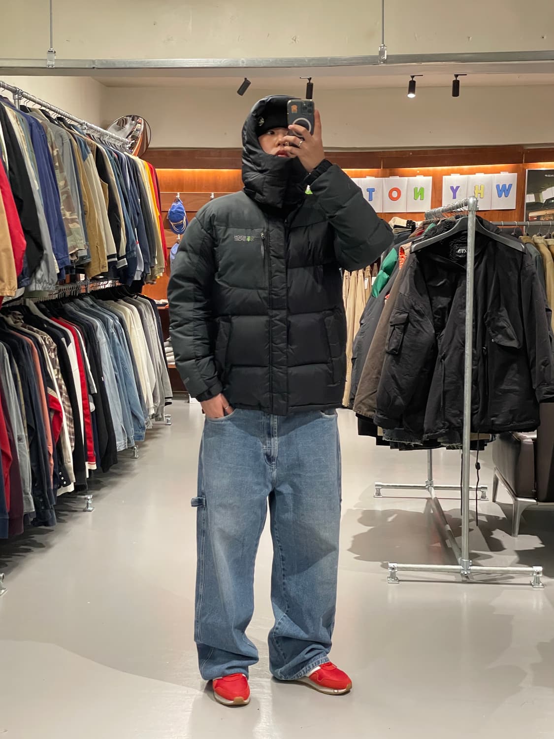 ❤️‍🔥코오롱 준대장급 다운 패딩❤️‍🔥(드라이클리닝 완료) 상품이미지3