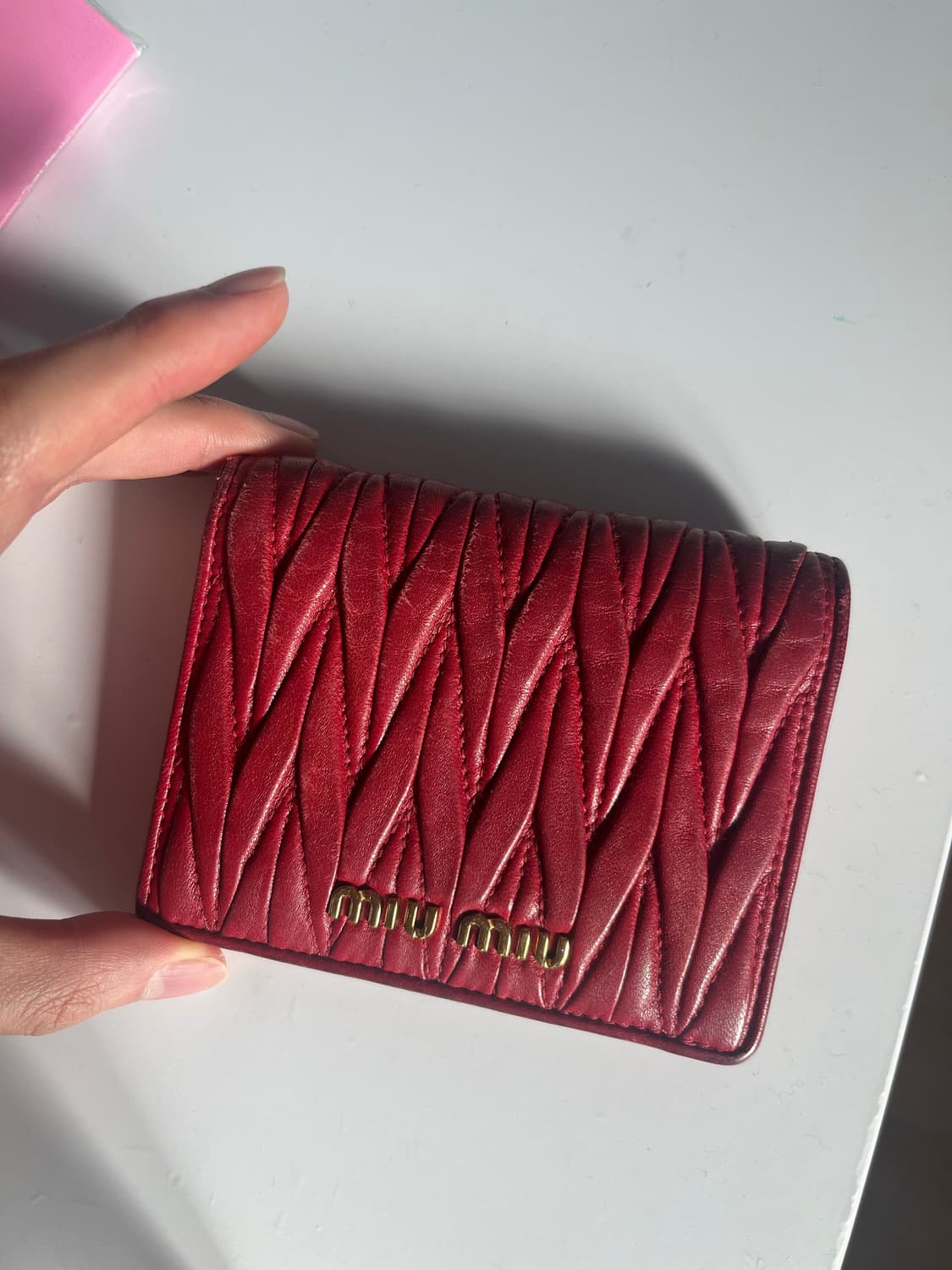 미우미우 마테라쎄 지갑 상품이미지2