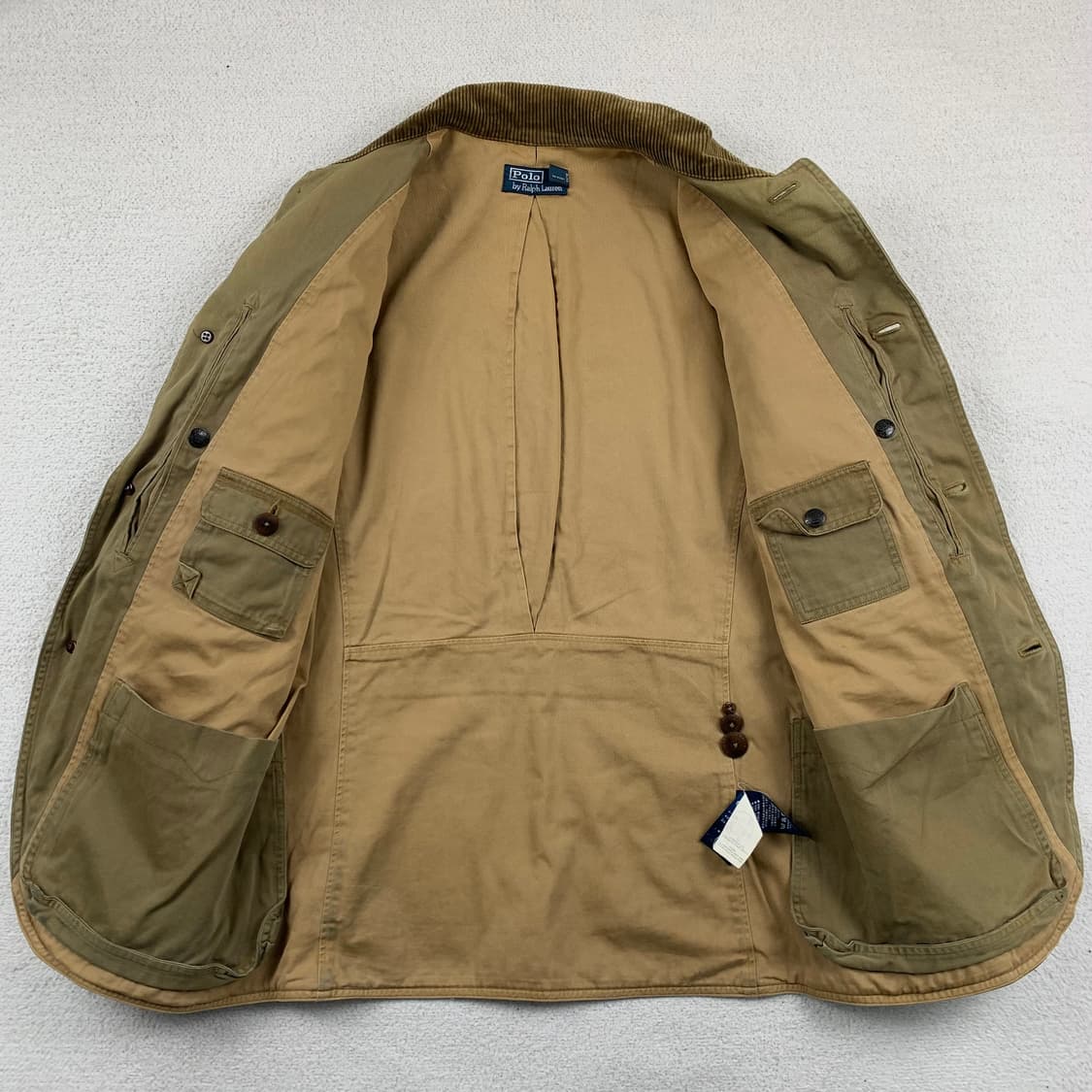폴로 랄프로렌 코듀로이 카라 헌팅 자켓 베이지 상품이미지6