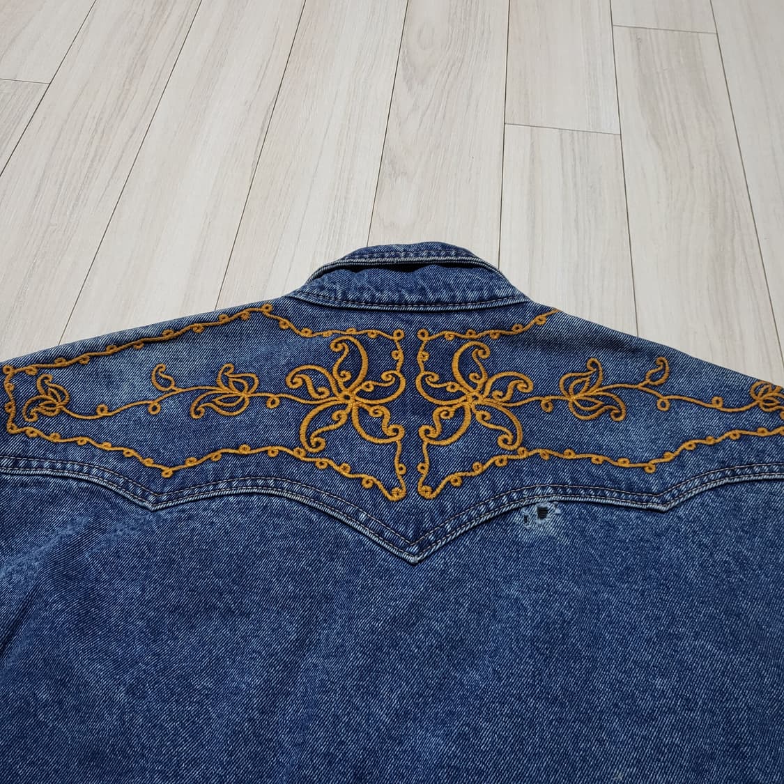 (L) 에드윈 웨스턴 데님 자켓 EDWIN 웨스턴자수 상품이미지8