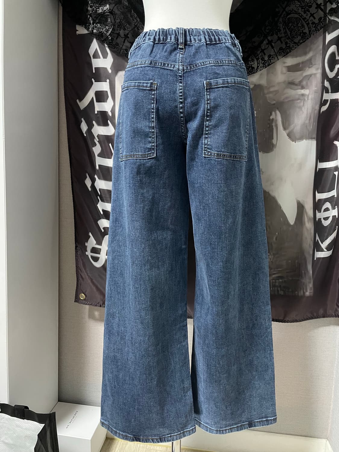 비비안웨스트우드 앵글로매니아 빈티지 데님 일자팬츠 y2k갸루핀터00s 상품이미지5