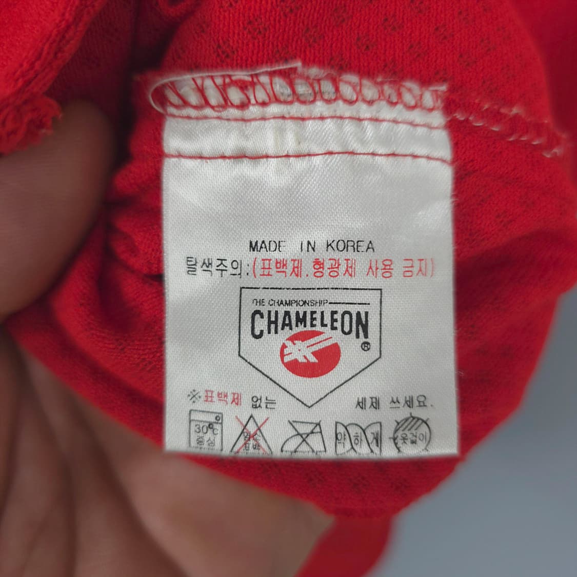 SK 와이번스 김재현 선수 사인 유니폼 레드 80 상품이미지7