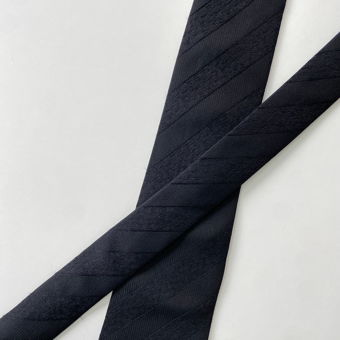 Donato Vinci 블랙 실크 이태리 넥타이 상품이미지4