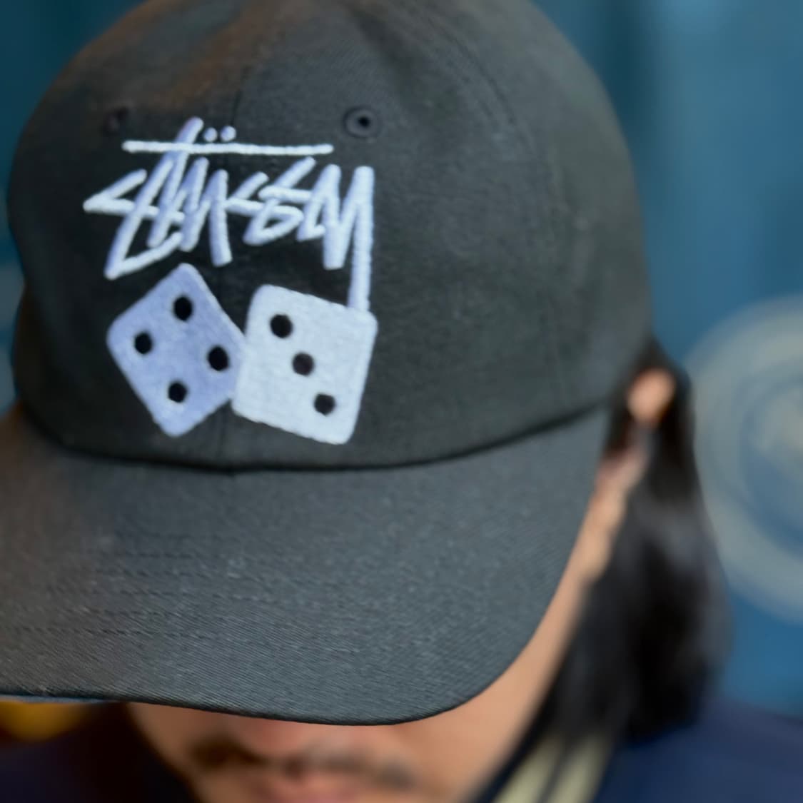 스투시 로우 프로파일 스톡 다이스 스냅백 블랙 OS 상품이미지9