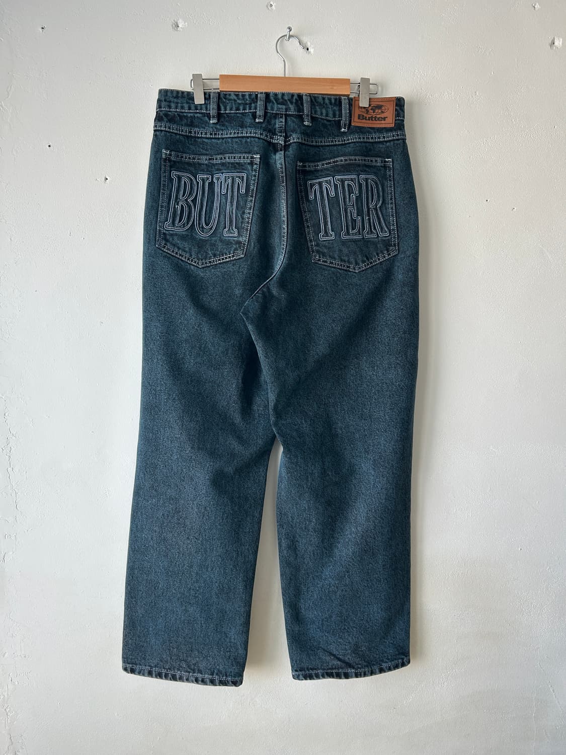 Butter Goods 데님 배기 팬츠 / 애시드블루,32 상품이미지6