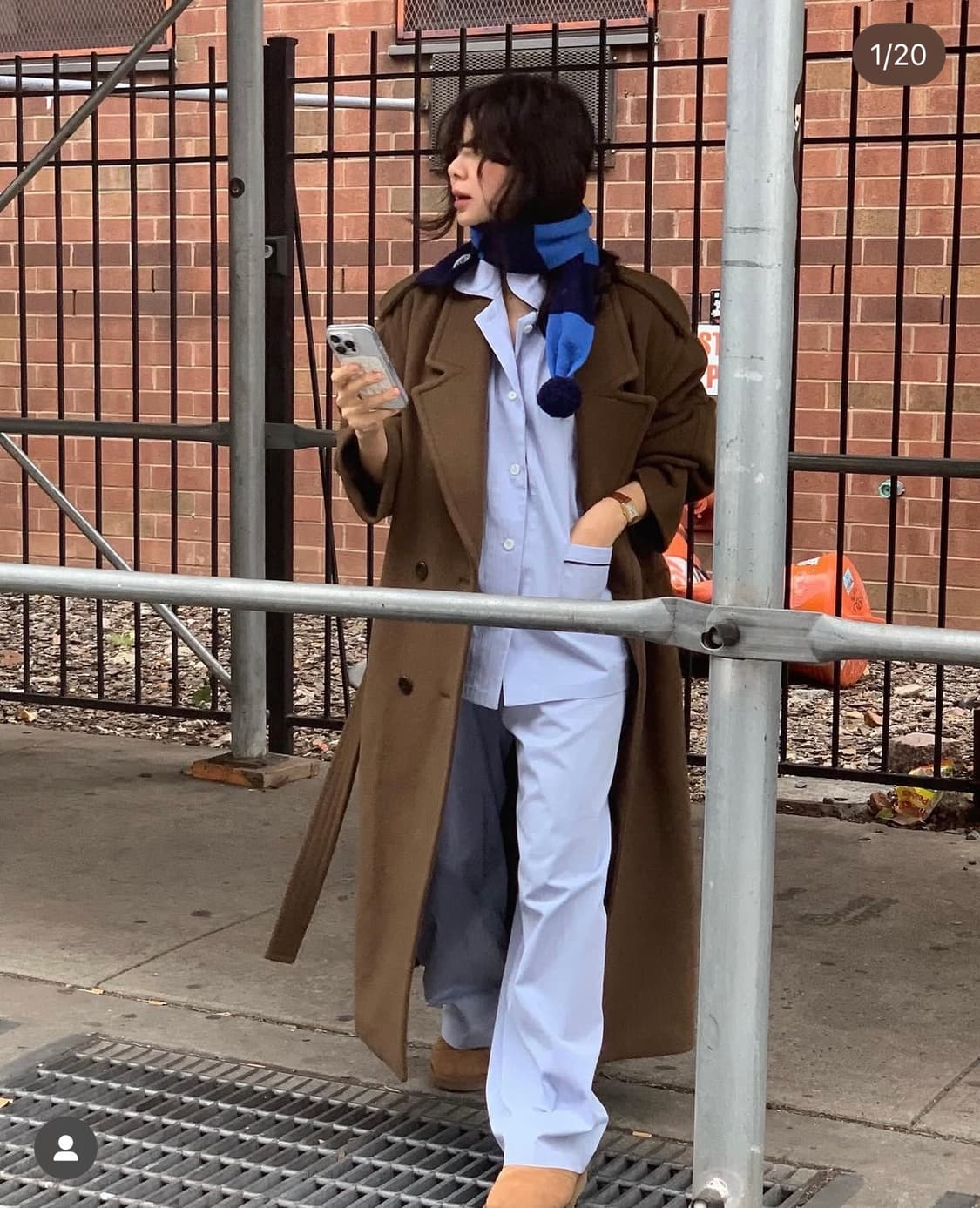 파르벵 울 더블 코트 상품이미지1