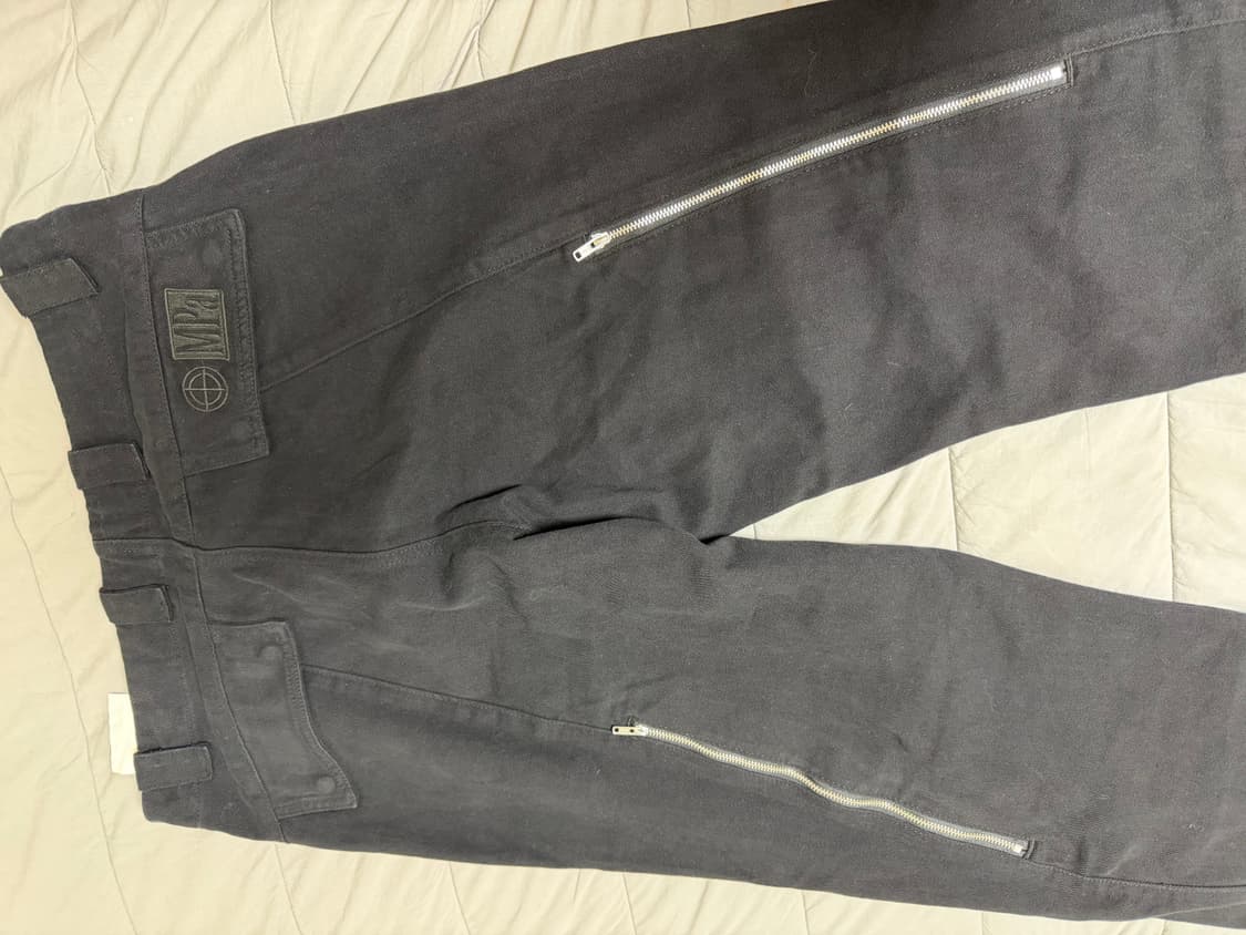 플라스틱 프로덕트 웨이브 지퍼 팬츠 상품이미지8