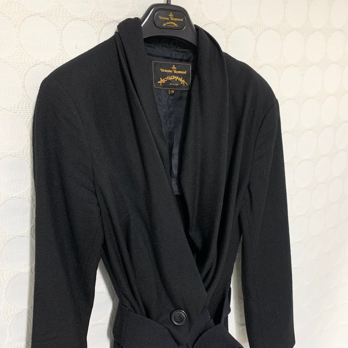 비비안 웨스트우드 입체 재단 울 코트 상품이미지4