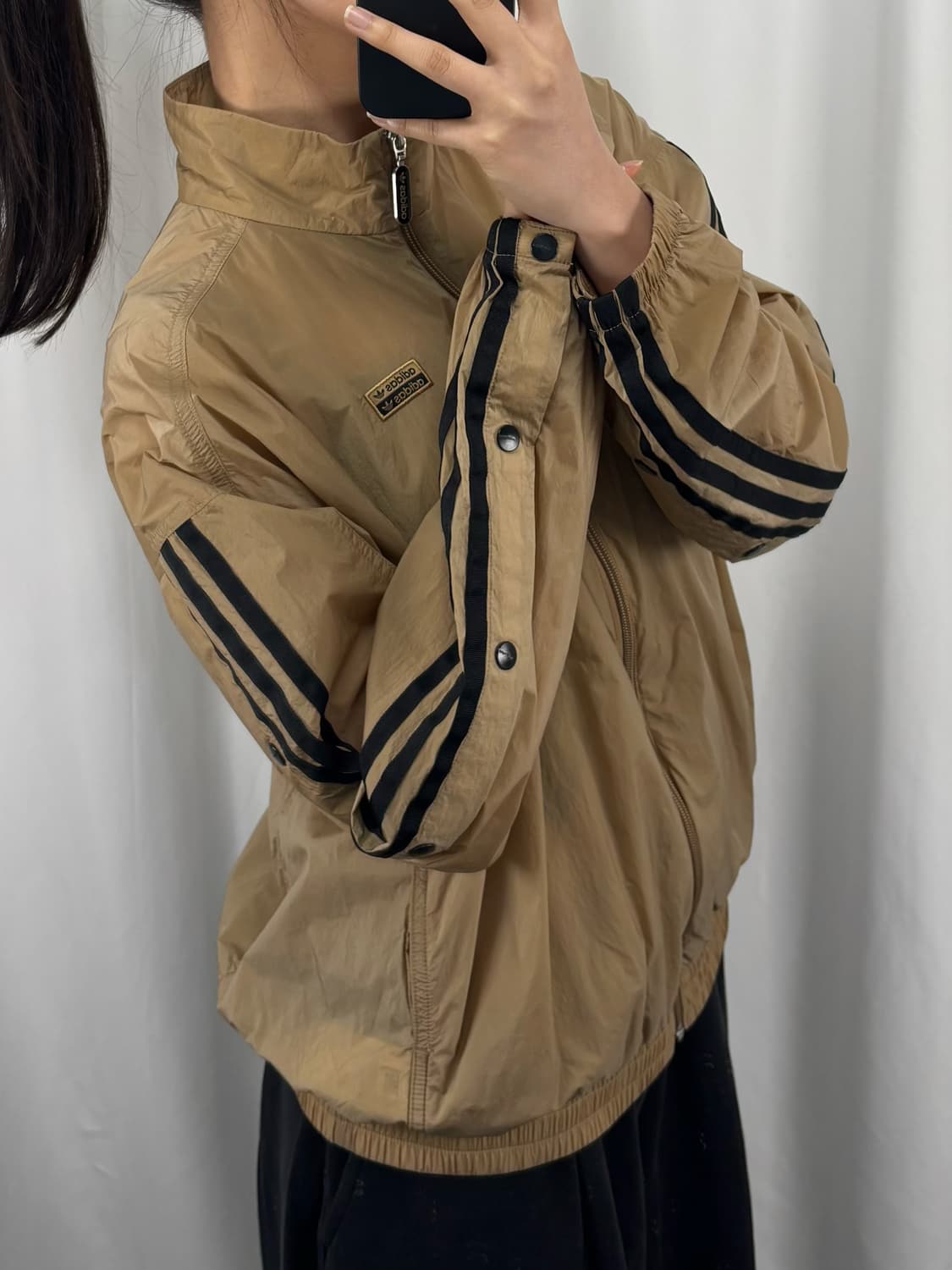 아디다스 브라운 바람막이 자켓 상품이미지1