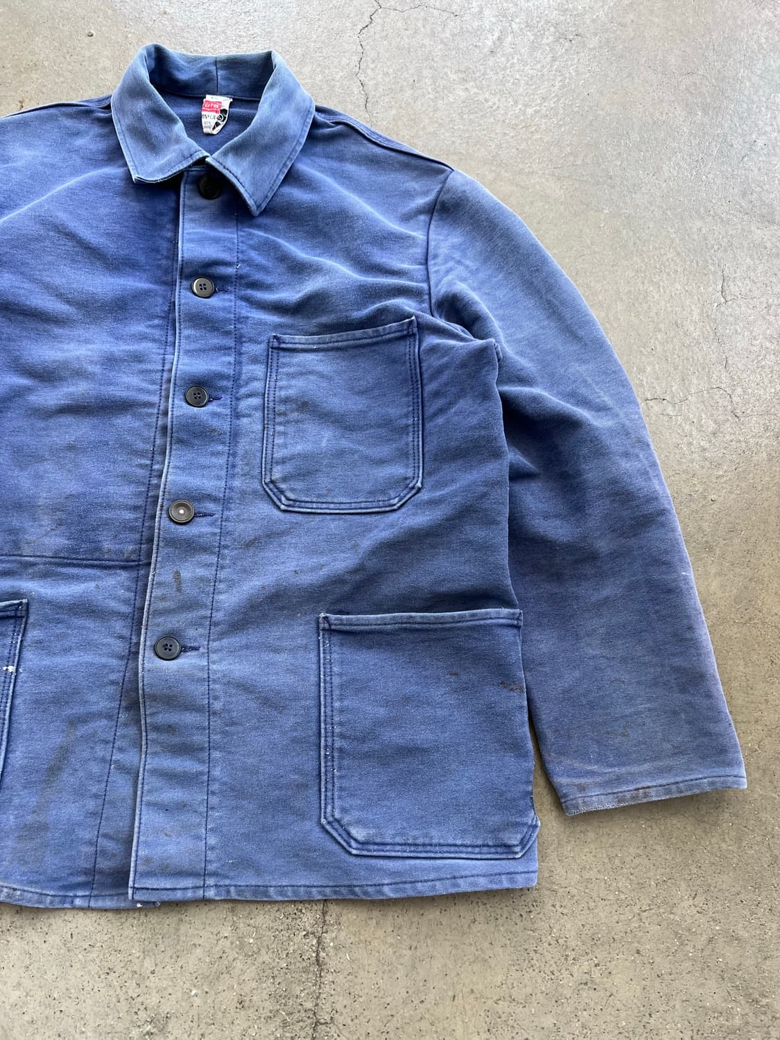 HARD FADED BLUE MOLESKIN 몰스킨 프렌치워크자켓 상품이미지4
