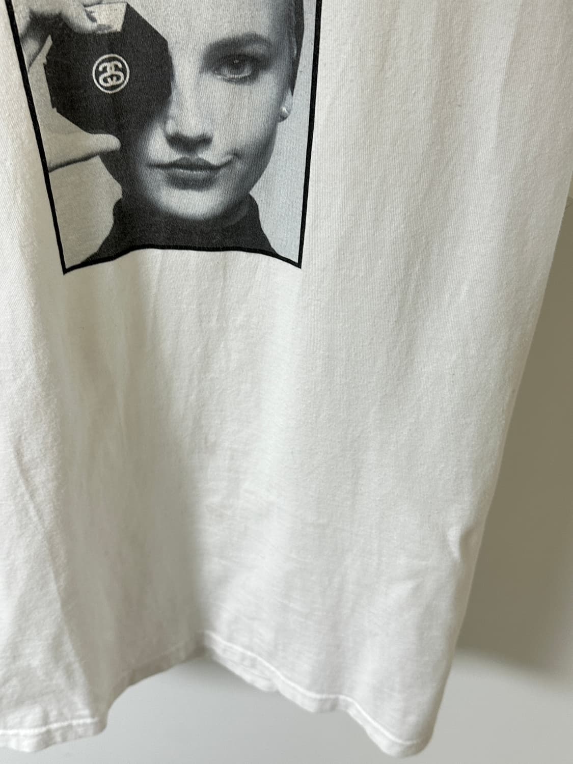 stussy 19ss 샤넬 캠페인 칼 라거펠트 티셔츠 상품이미지8