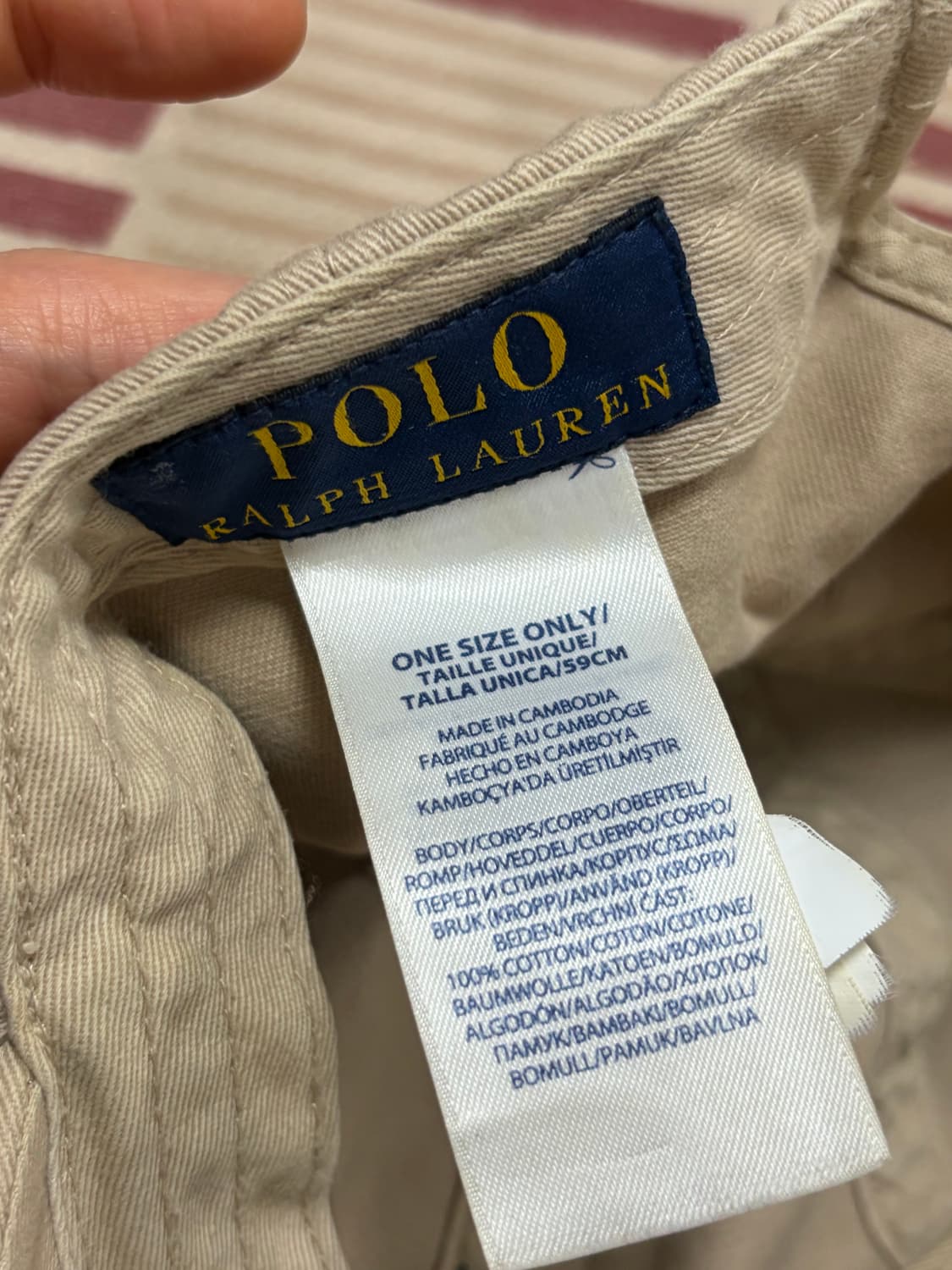 폴로 볼캡 상품이미지3