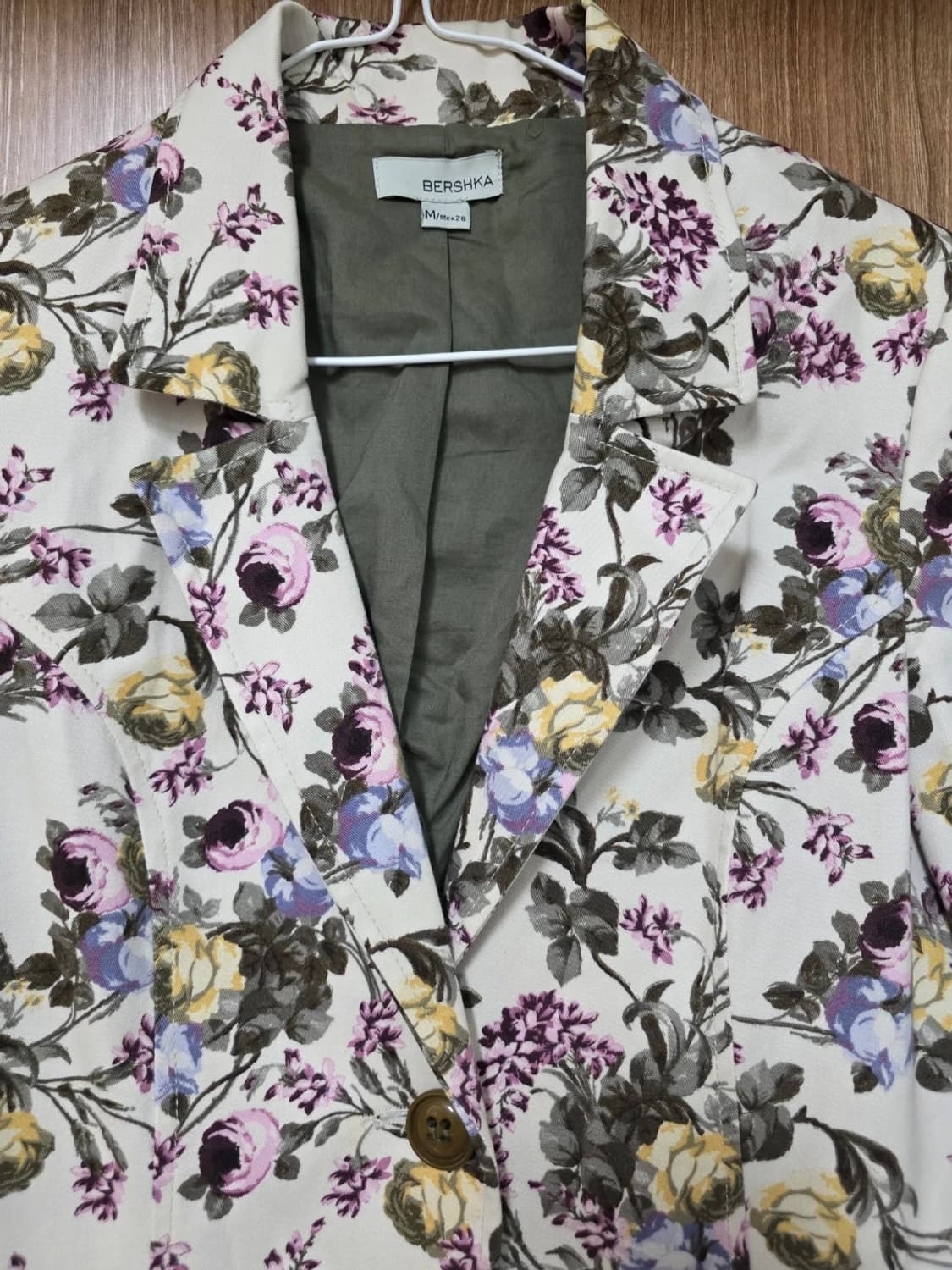 버쉬카 플로럴 프린트 블레이저 자켓 M 상품이미지2