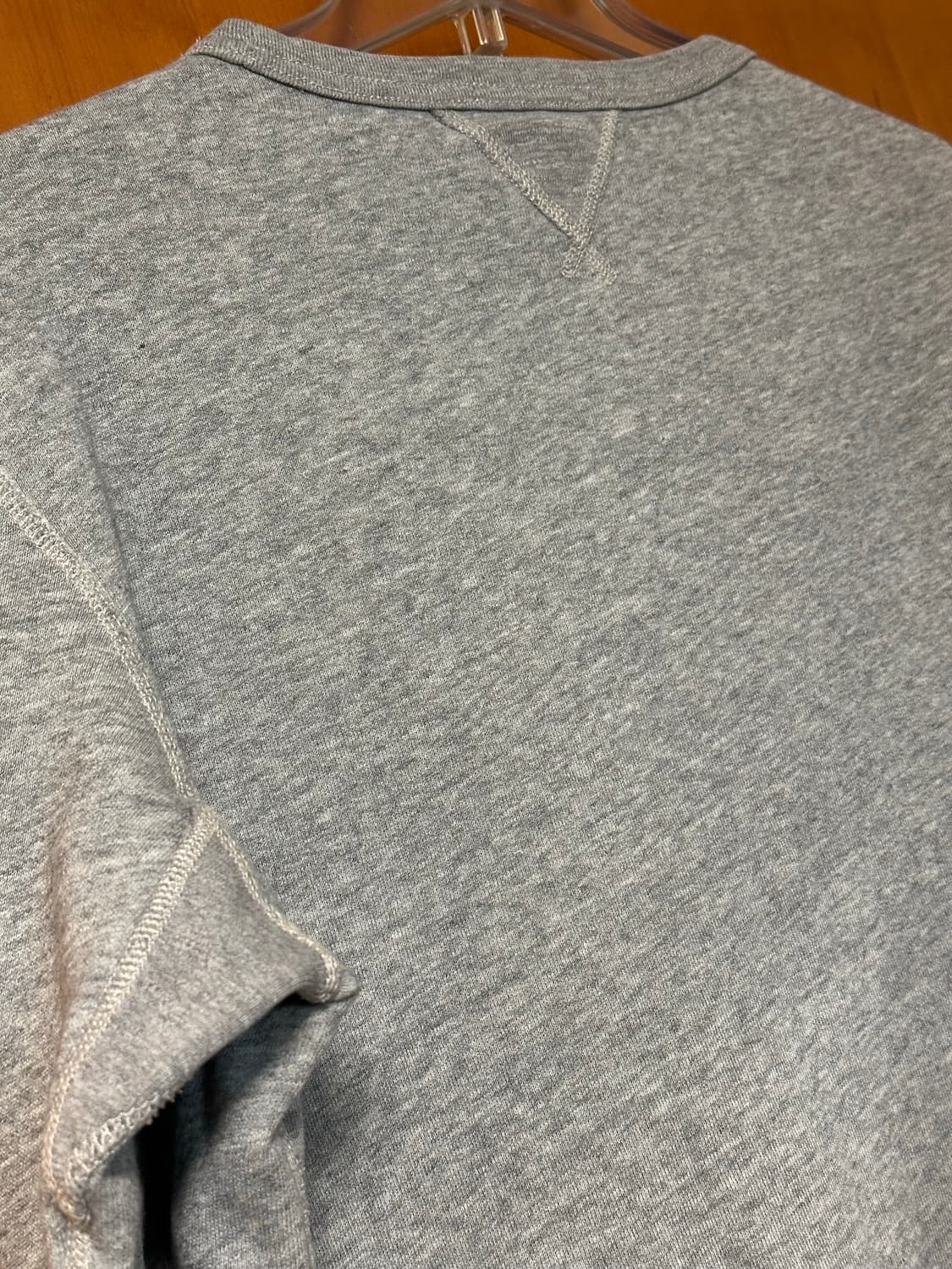 더블 V 거셋, 암홀 트라이앵글 거셋 스웻셔츠 상품이미지7